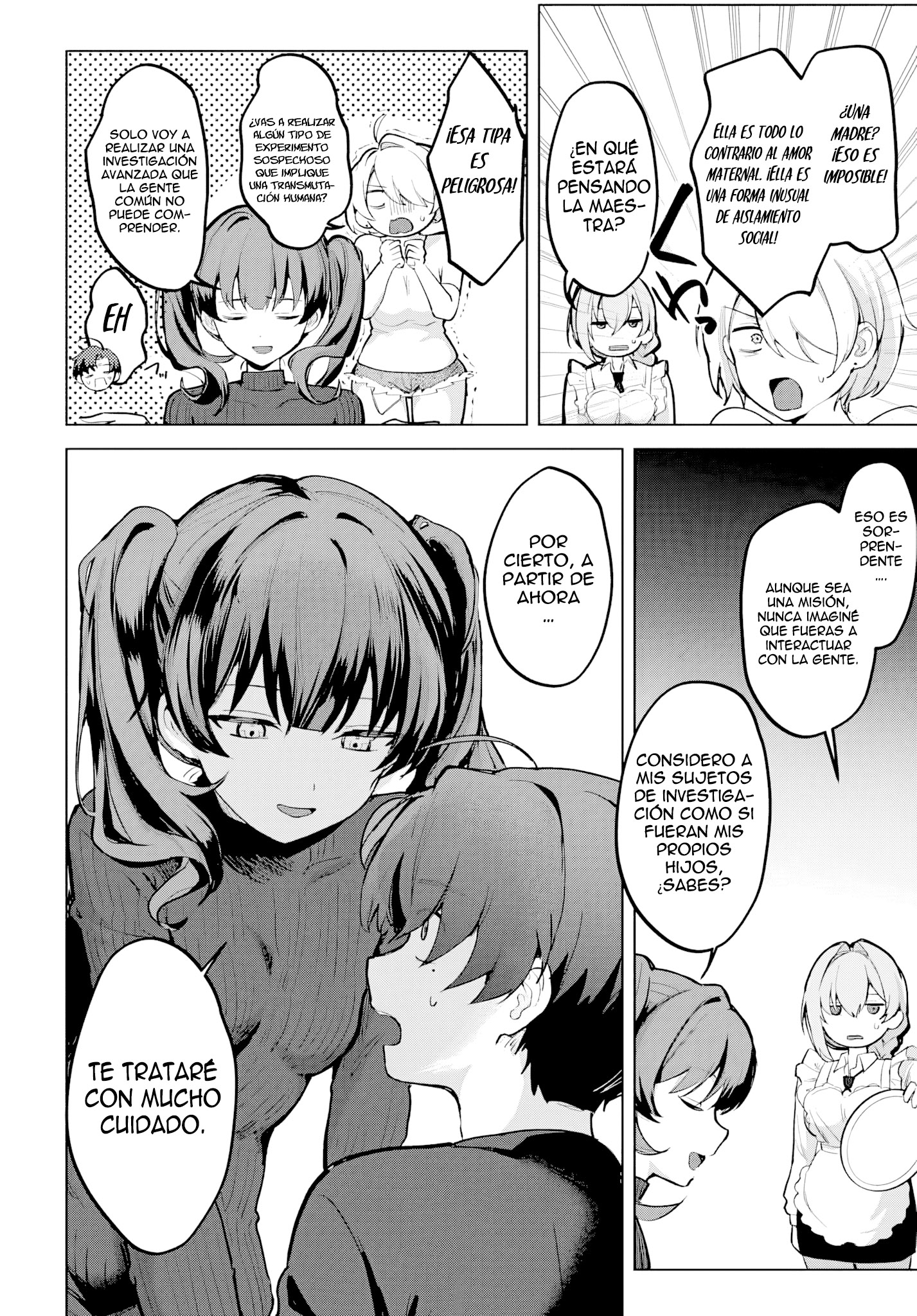 ¡El amor de mis madrastras no es el de una mamá cualquiera! capítulo 5 página 17