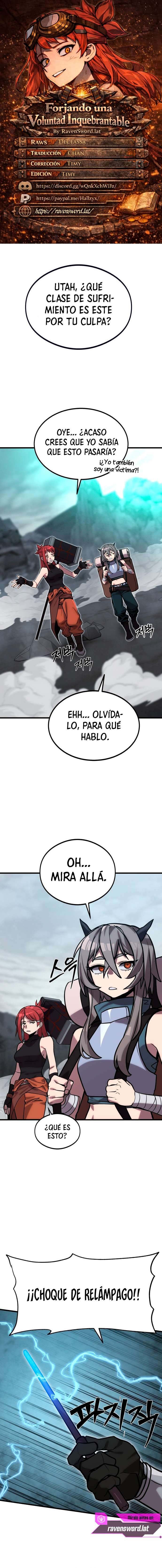 Forjando una voluntad inquebrantable capítulo 4 página 1