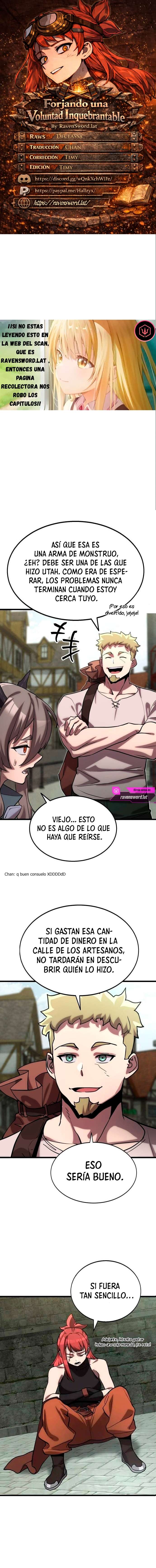 Forjando una voluntad inquebrantable capítulo 9 página 1