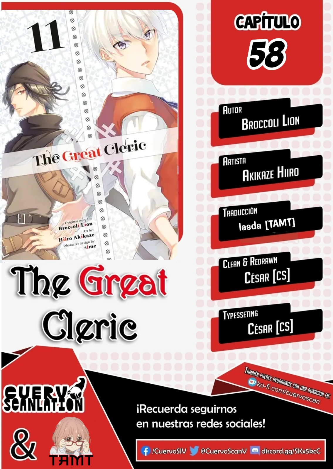 The Great Cleric capítulo 58 página 1