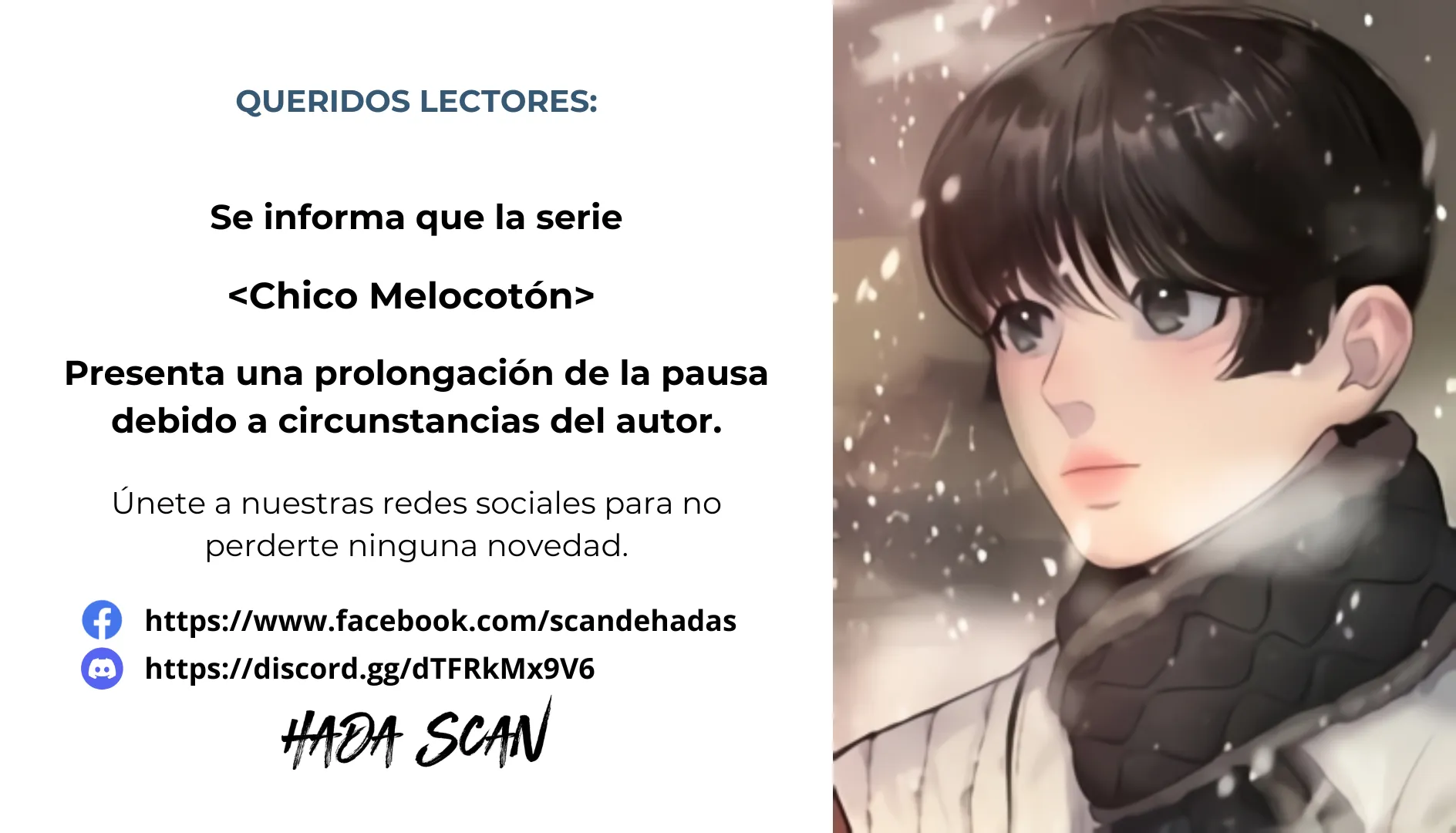 Chico Melocotón capítulo 39.6 página 1