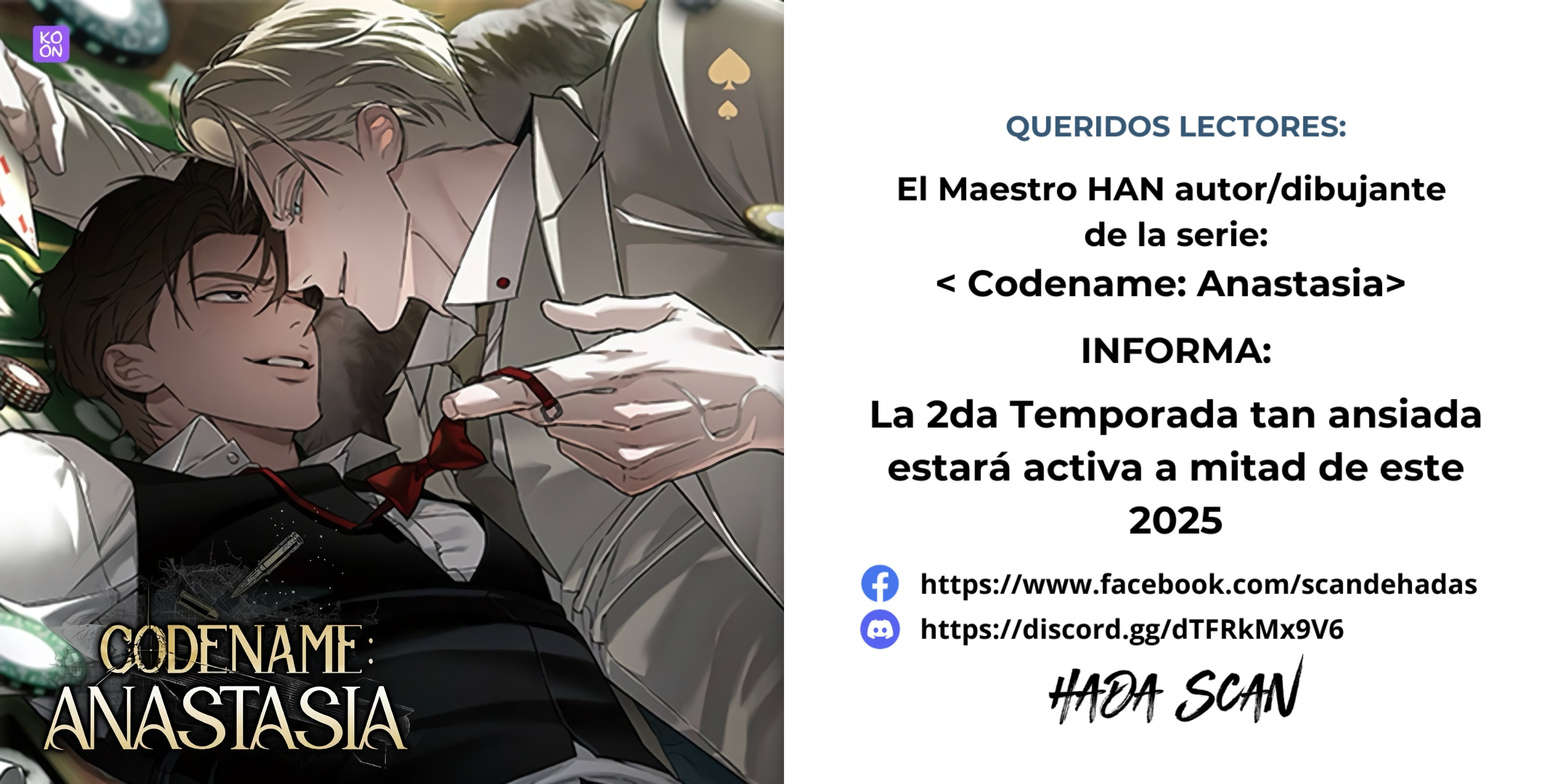 Codename Anastasia capítulo 50.4 página 1
