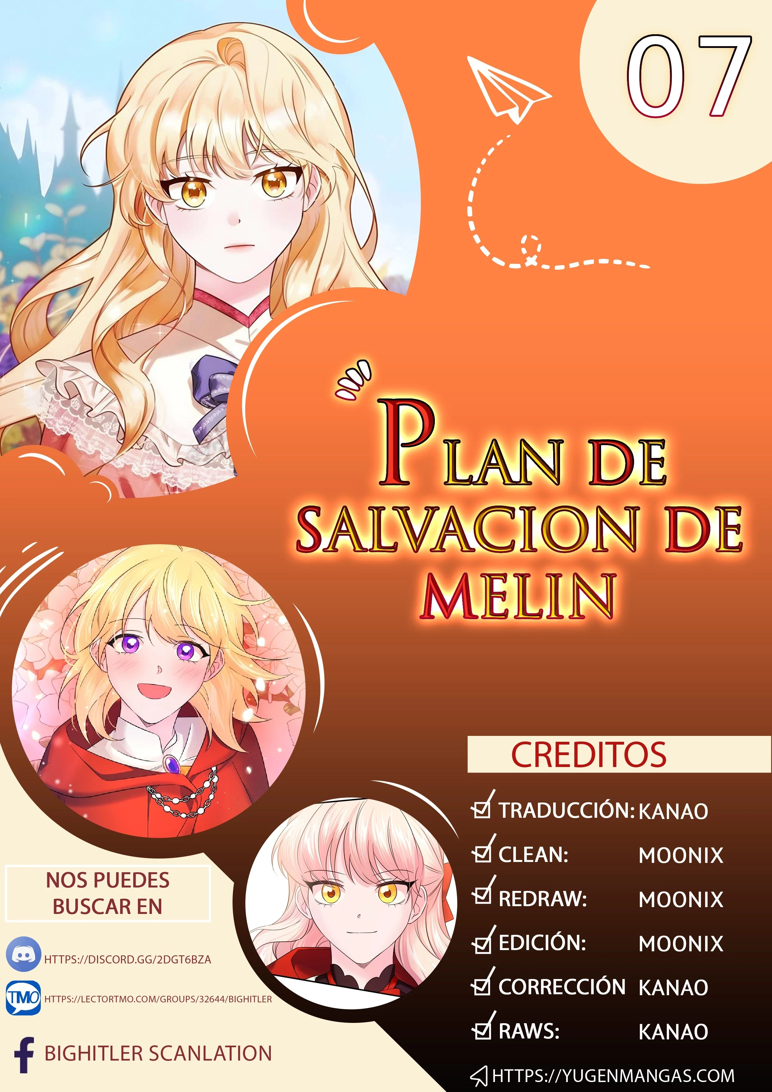 Plan de salvación de Melin capítulo 7 página 1