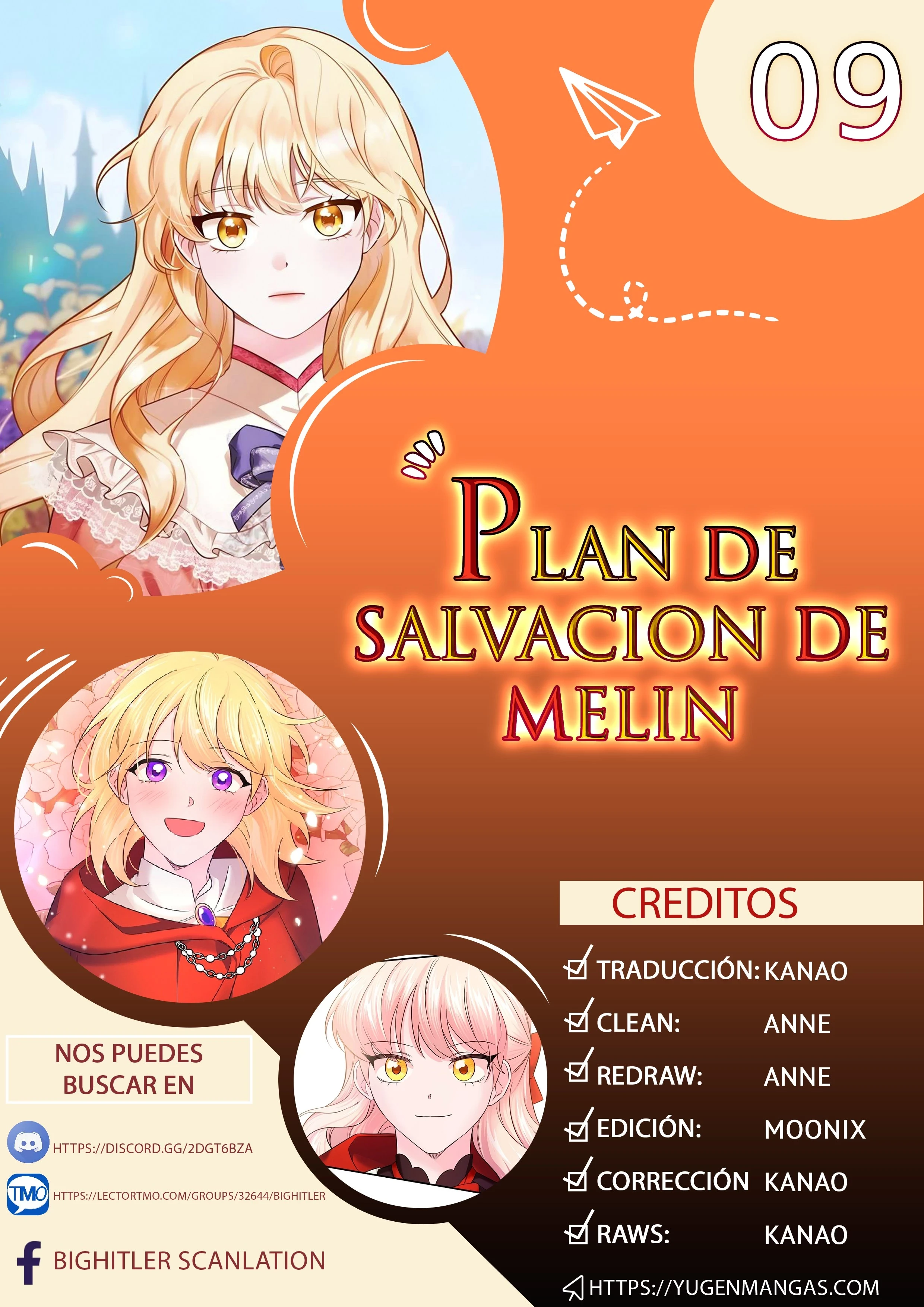 Plan de salvación de Melin capítulo 9 página 1