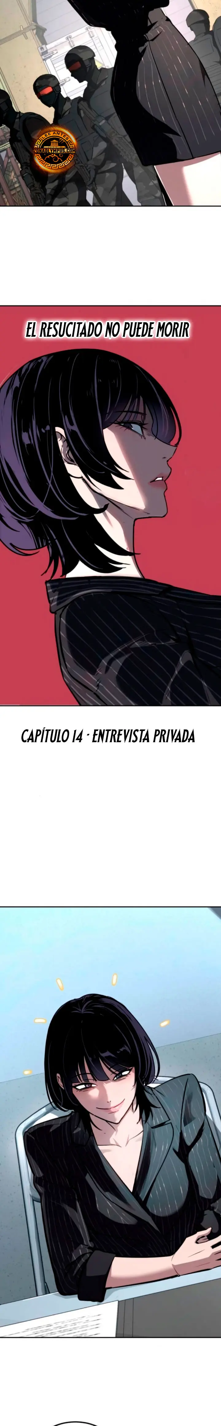 El Resucitado no Puede Morir capítulo 14 página 18
