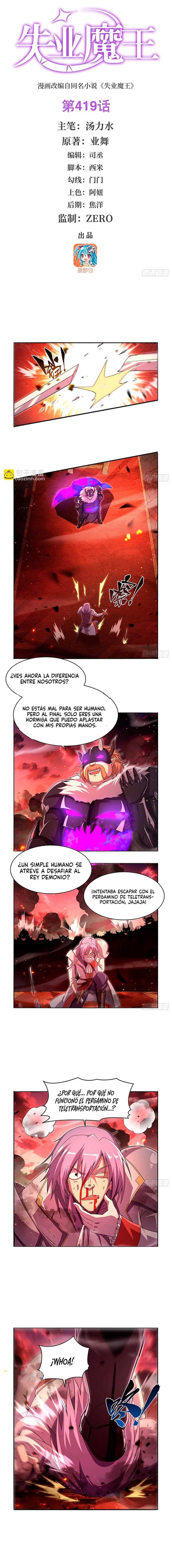 El Rey Demonio lll capítulo 419 página 1