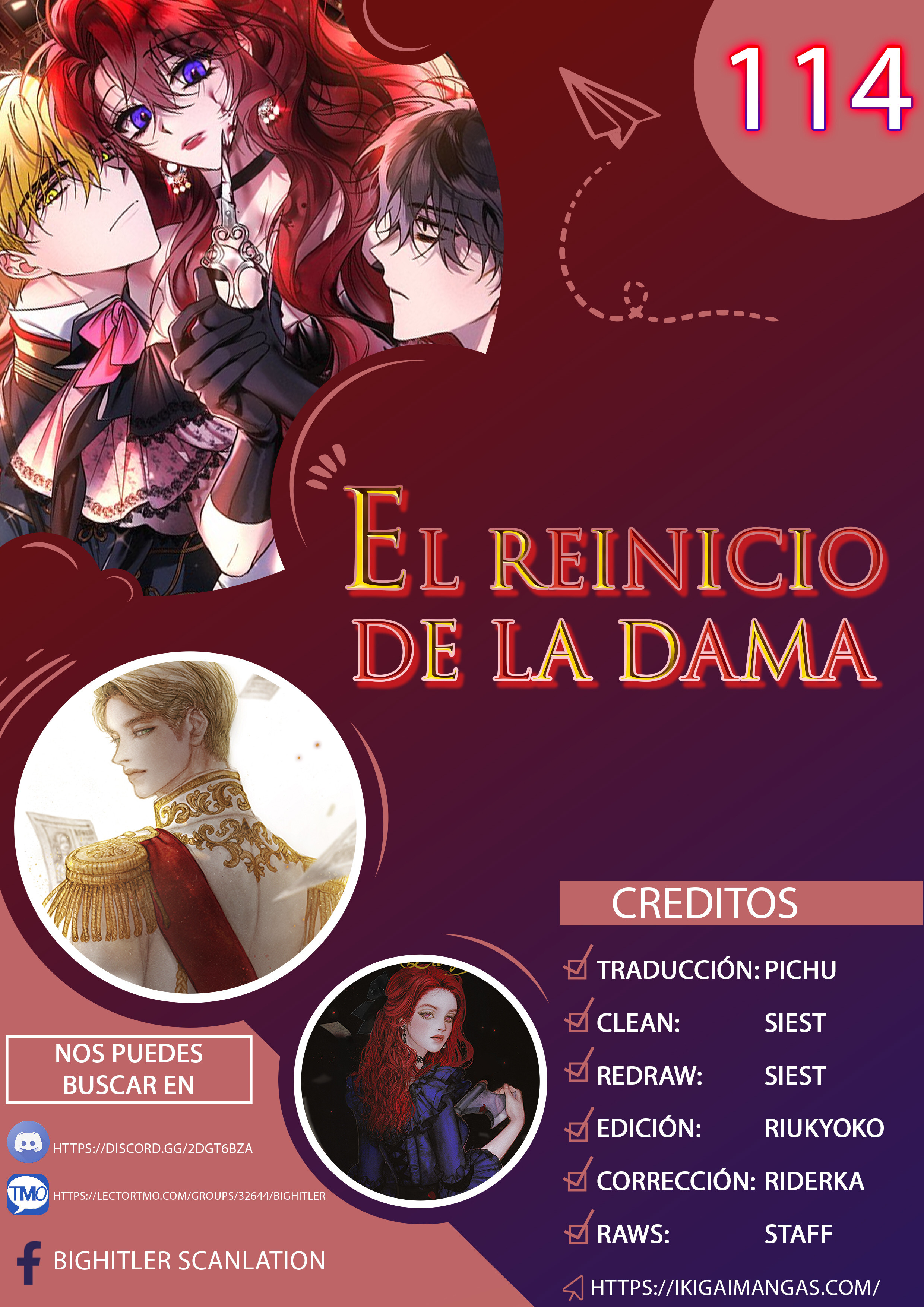 El reinicio de la Dama capítulo 114 página 1