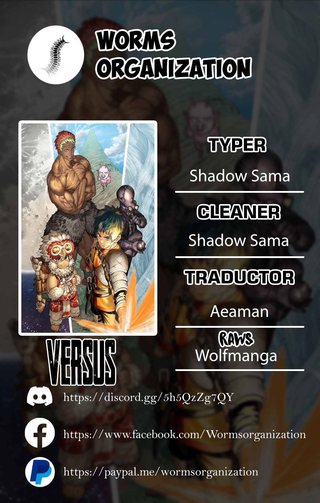 Versus capítulo 34 página 1