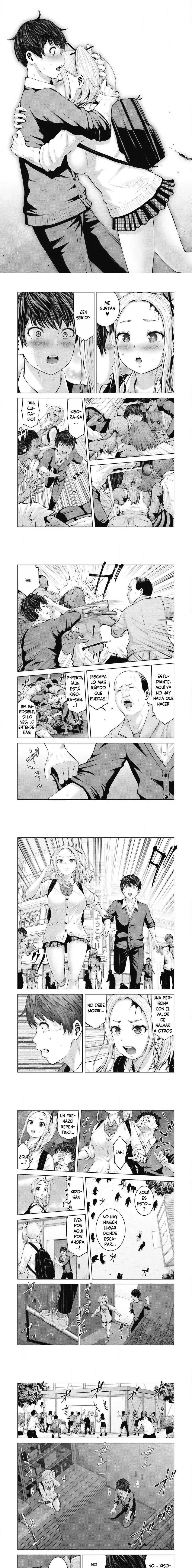 ZOMBIE SEKAI DE HAREM WO TSUKUROU capítulo 1.2 página 3