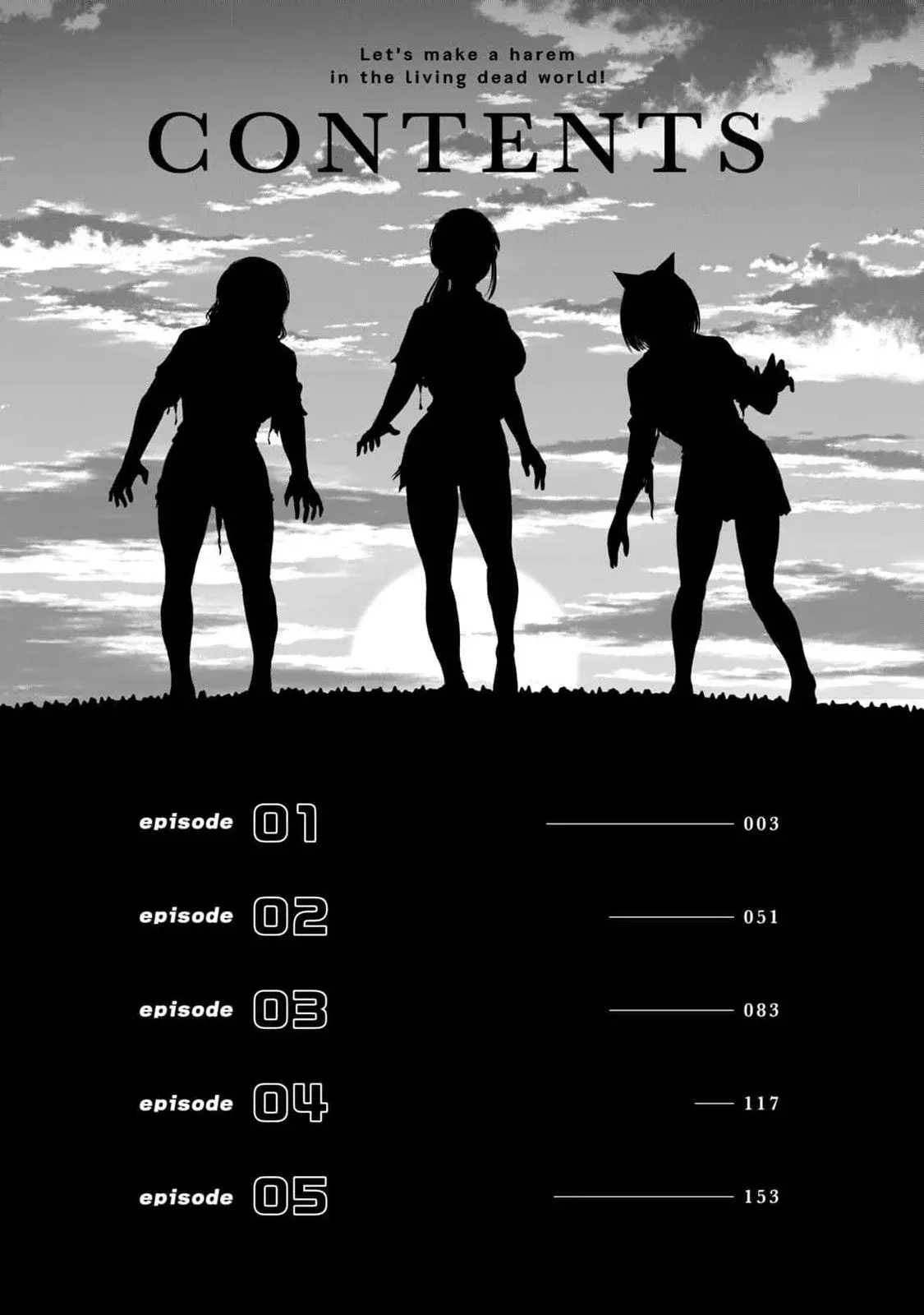 ZOMBIE SEKAI DE HAREM WO TSUKUROU capítulo 1 página 4