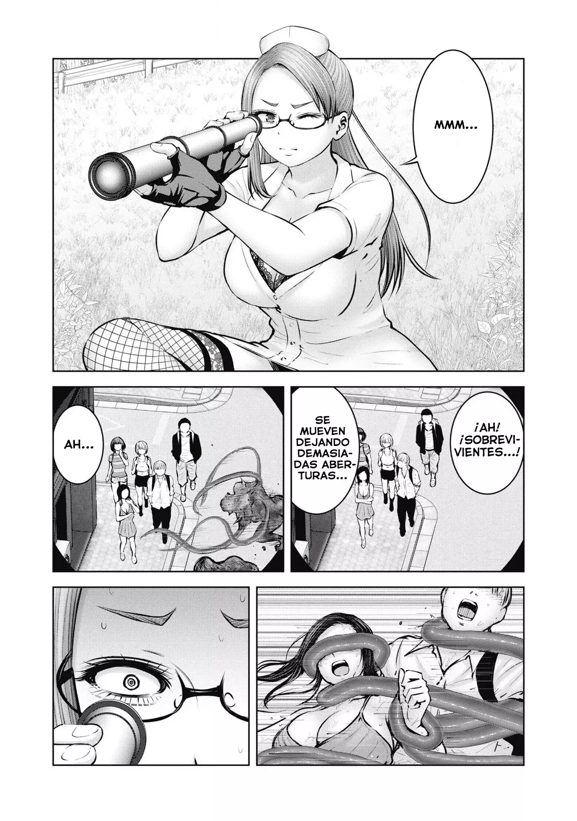 ZOMBIE SEKAI DE HAREM WO TSUKUROU capítulo 10 página 36