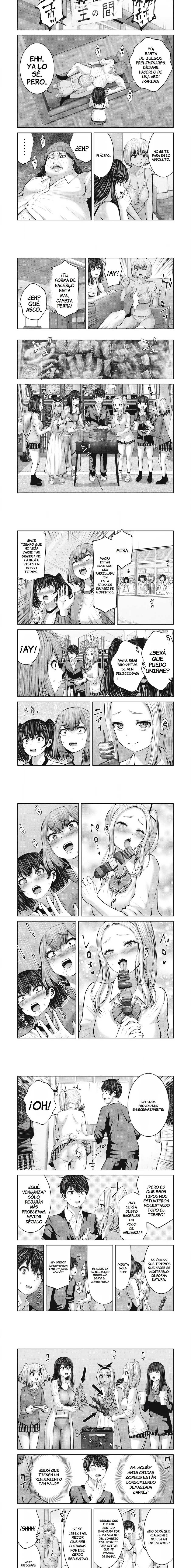 ZOMBIE SEKAI DE HAREM WO TSUKUROU capítulo 11.1 página 2