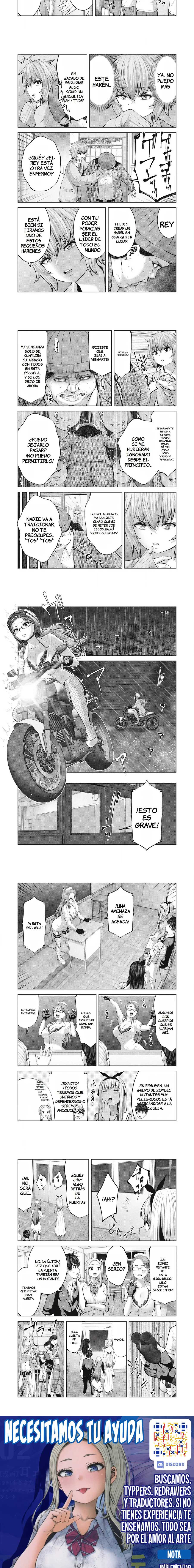 ZOMBIE SEKAI DE HAREM WO TSUKUROU capítulo 11.1 página 3