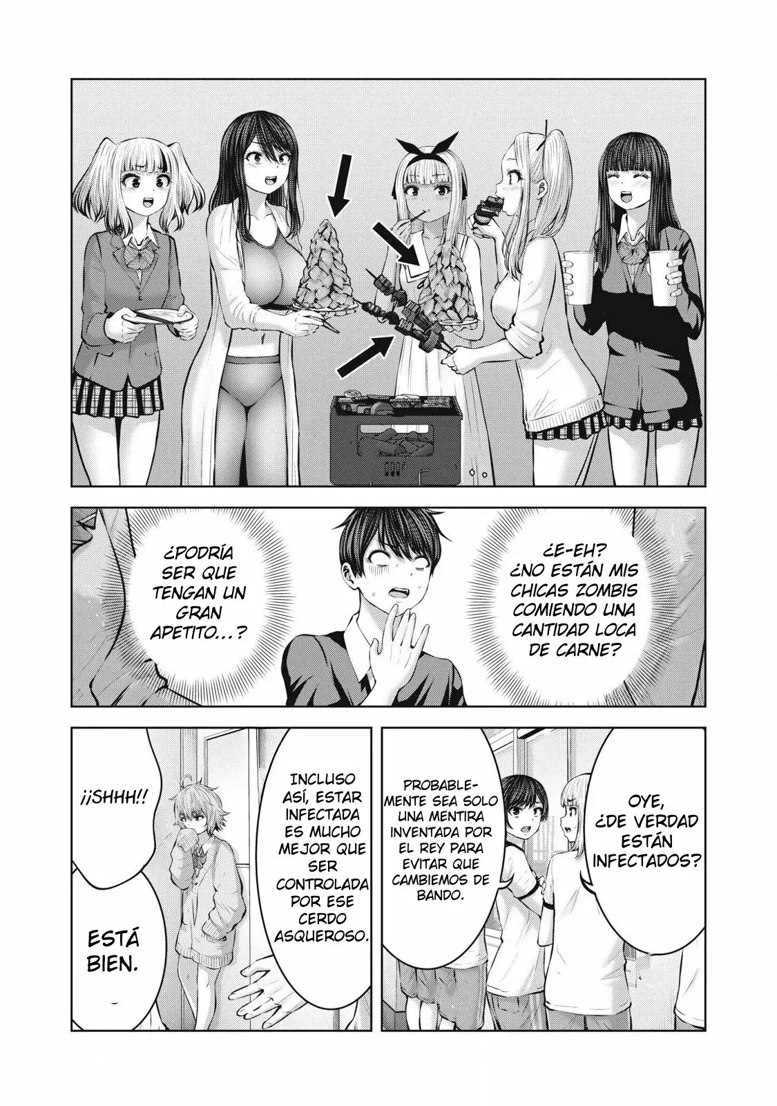 ZOMBIE SEKAI DE HAREM WO TSUKUROU capítulo 11 página 11