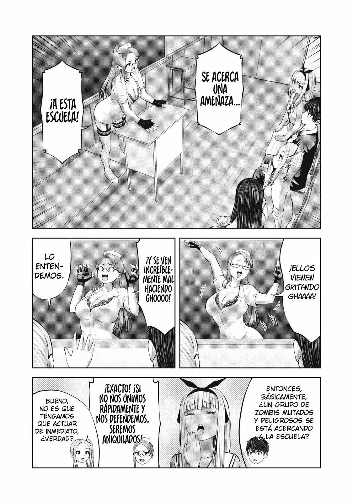 ZOMBIE SEKAI DE HAREM WO TSUKUROU capítulo 11 página 15