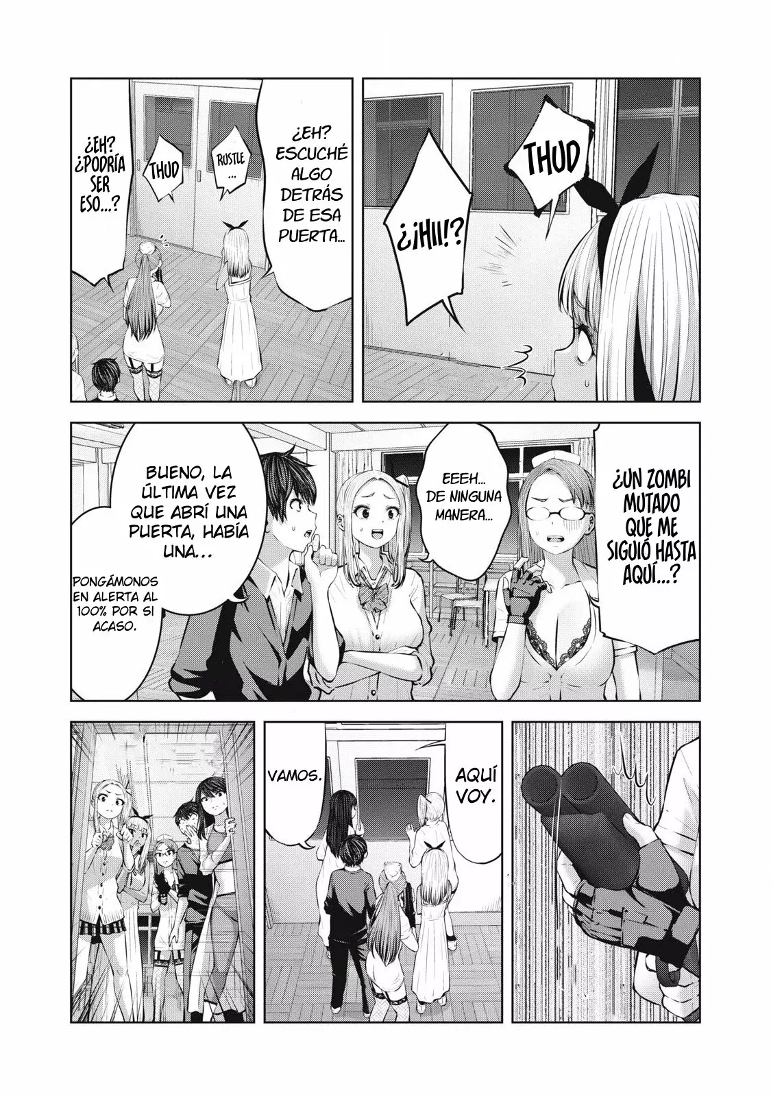 ZOMBIE SEKAI DE HAREM WO TSUKUROU capítulo 11 página 16
