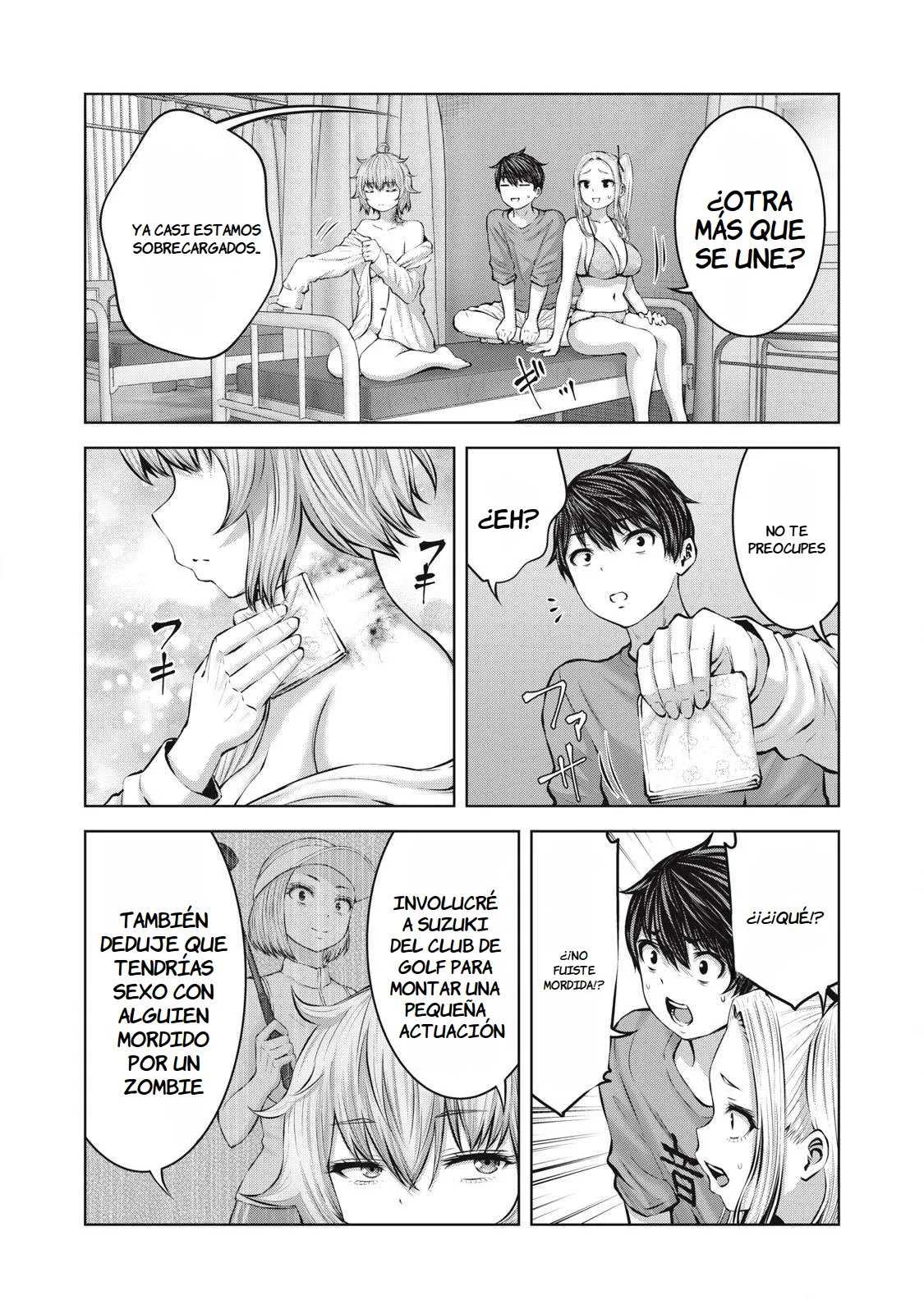 ZOMBIE SEKAI DE HAREM WO TSUKUROU capítulo 12.2 página 17