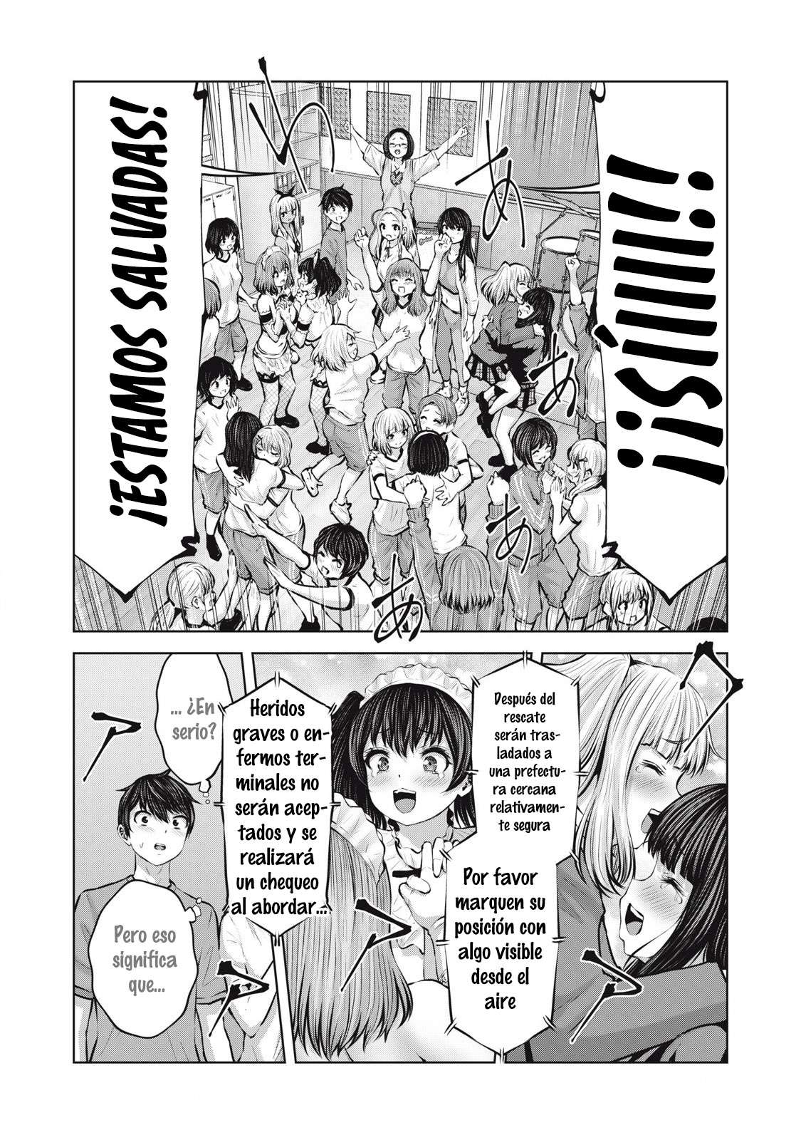 ZOMBIE SEKAI DE HAREM WO TSUKUROU capítulo 13.1 página 11