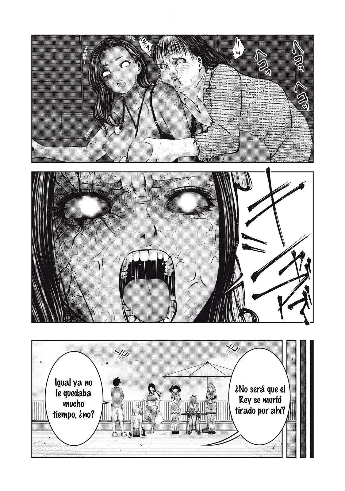 ZOMBIE SEKAI DE HAREM WO TSUKUROU capítulo 13.1 página 5