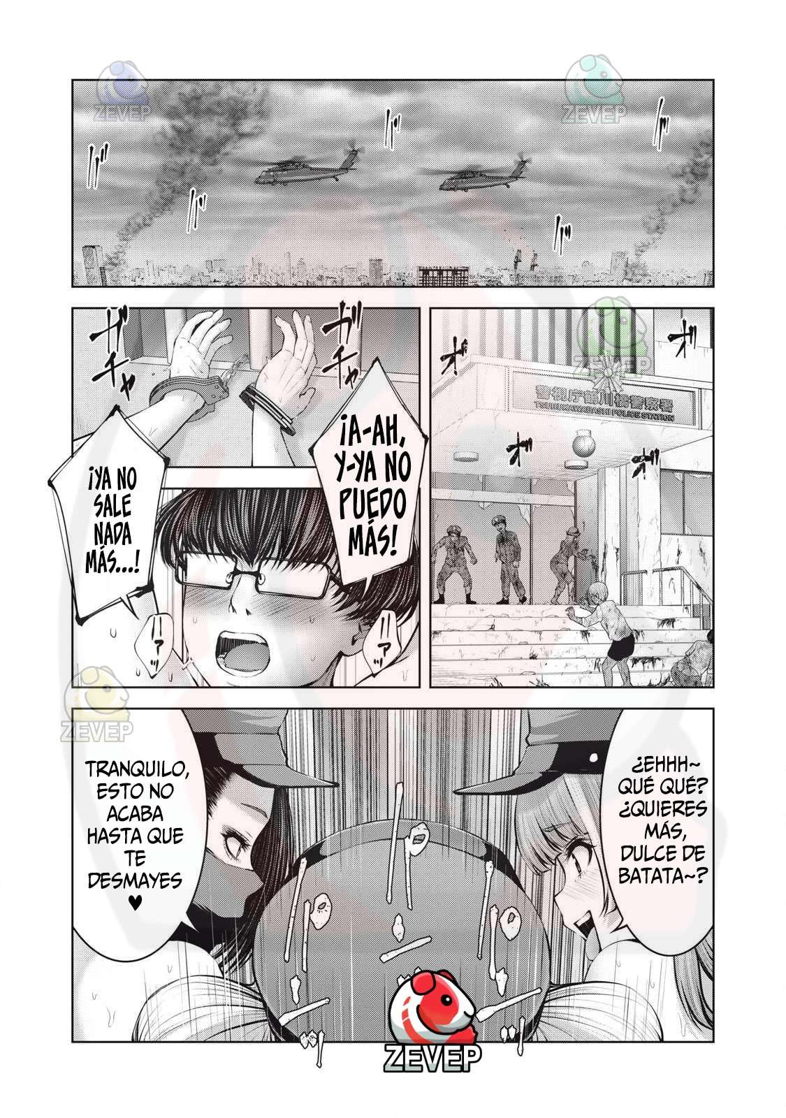 ZOMBIE SEKAI DE HAREM WO TSUKUROU capítulo 14.2 página 1