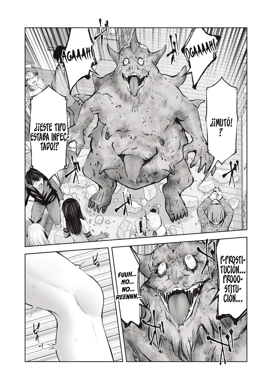 ZOMBIE SEKAI DE HAREM WO TSUKUROU capítulo 15.1 página 17