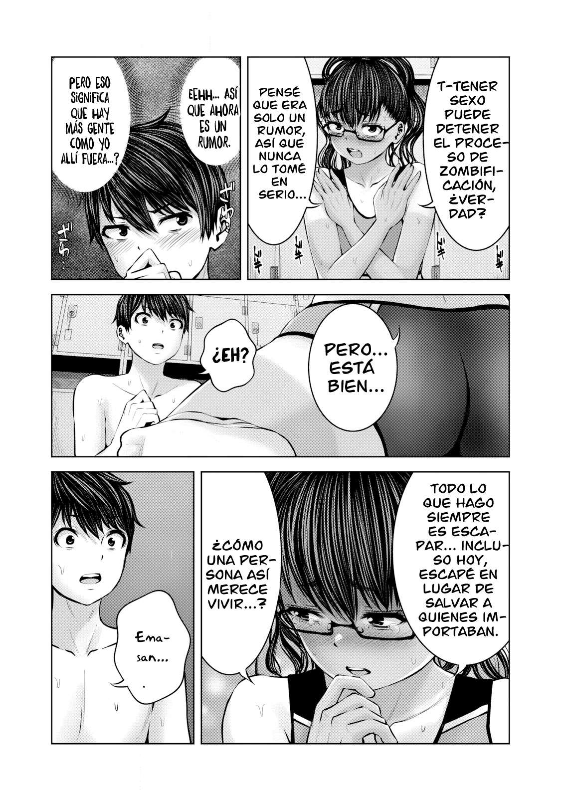 ZOMBIE SEKAI DE HAREM WO TSUKUROU capítulo 15.2 página 8