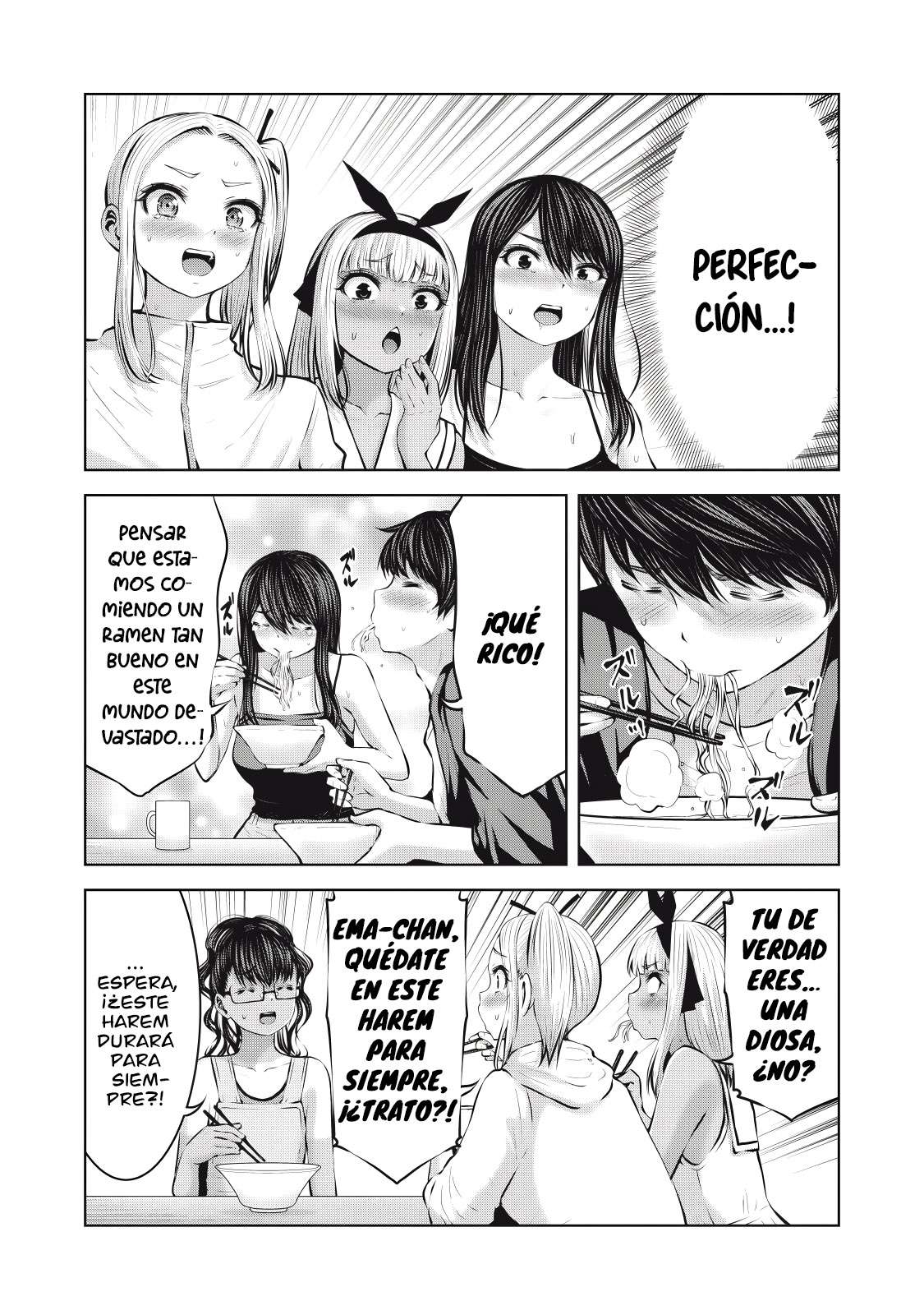 ZOMBIE SEKAI DE HAREM WO TSUKUROU capítulo 16.1 página 14