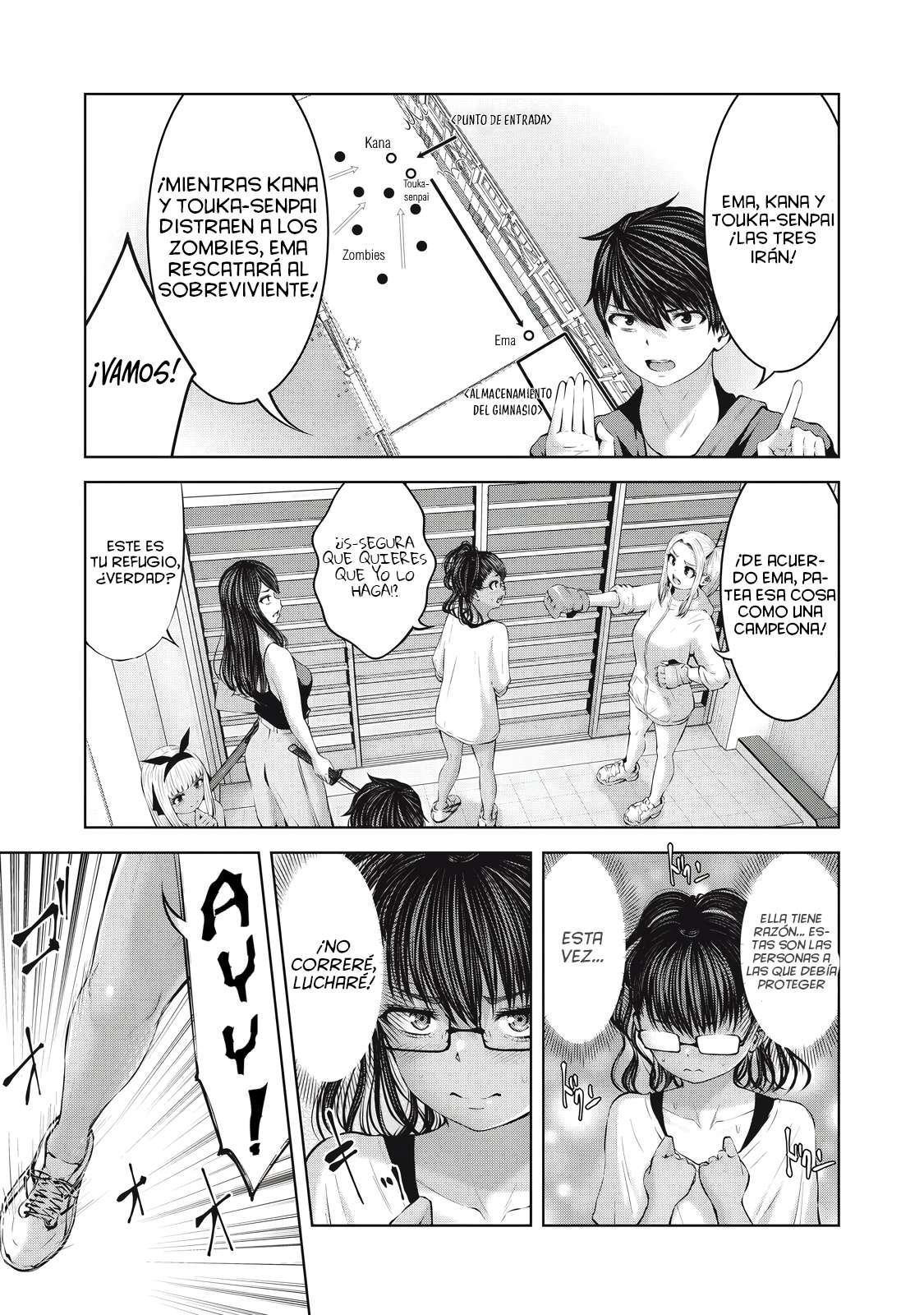 ZOMBIE SEKAI DE HAREM WO TSUKUROU capítulo 16.2 página 10