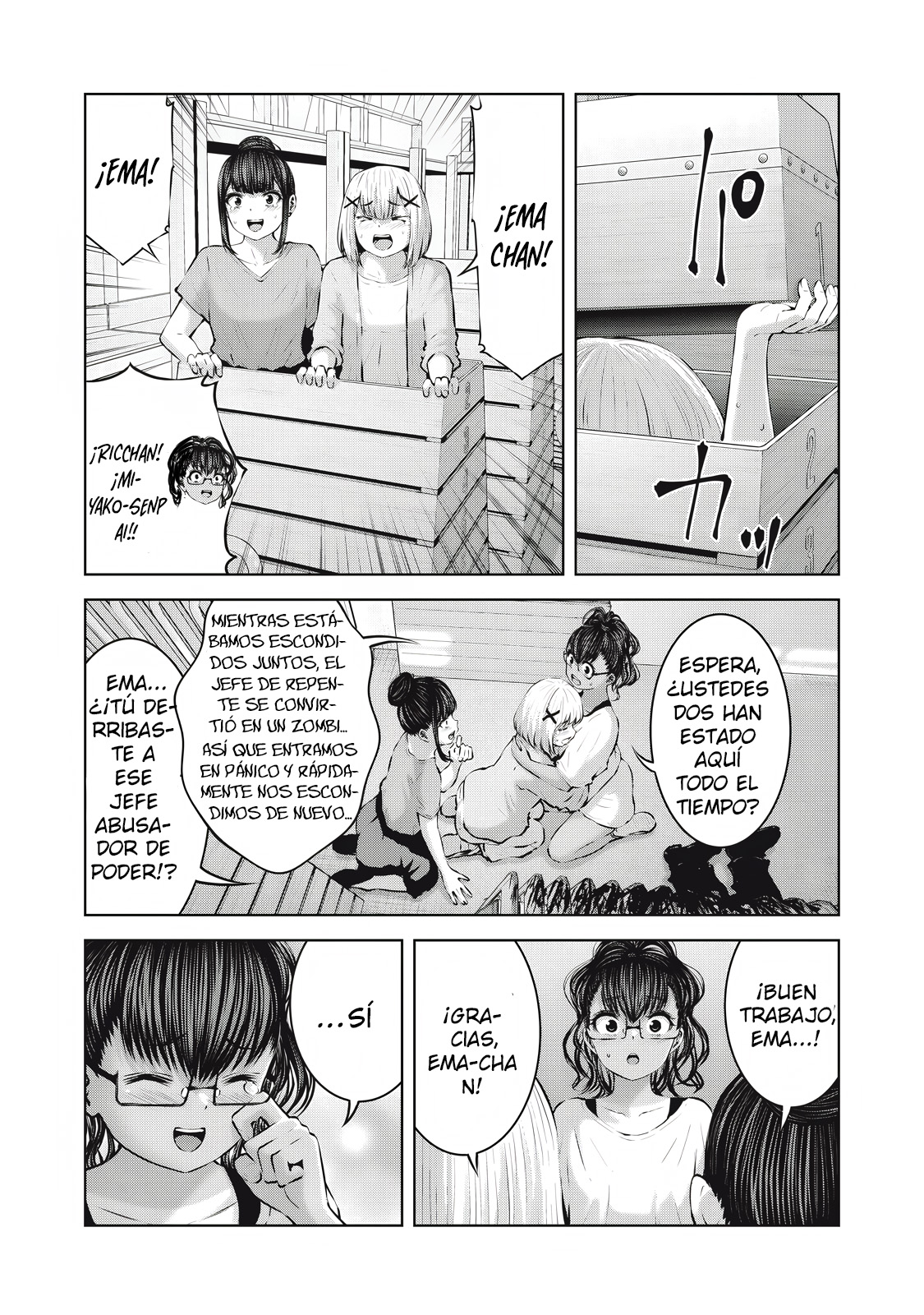 ZOMBIE SEKAI DE HAREM WO TSUKUROU capítulo 17.2 página 1