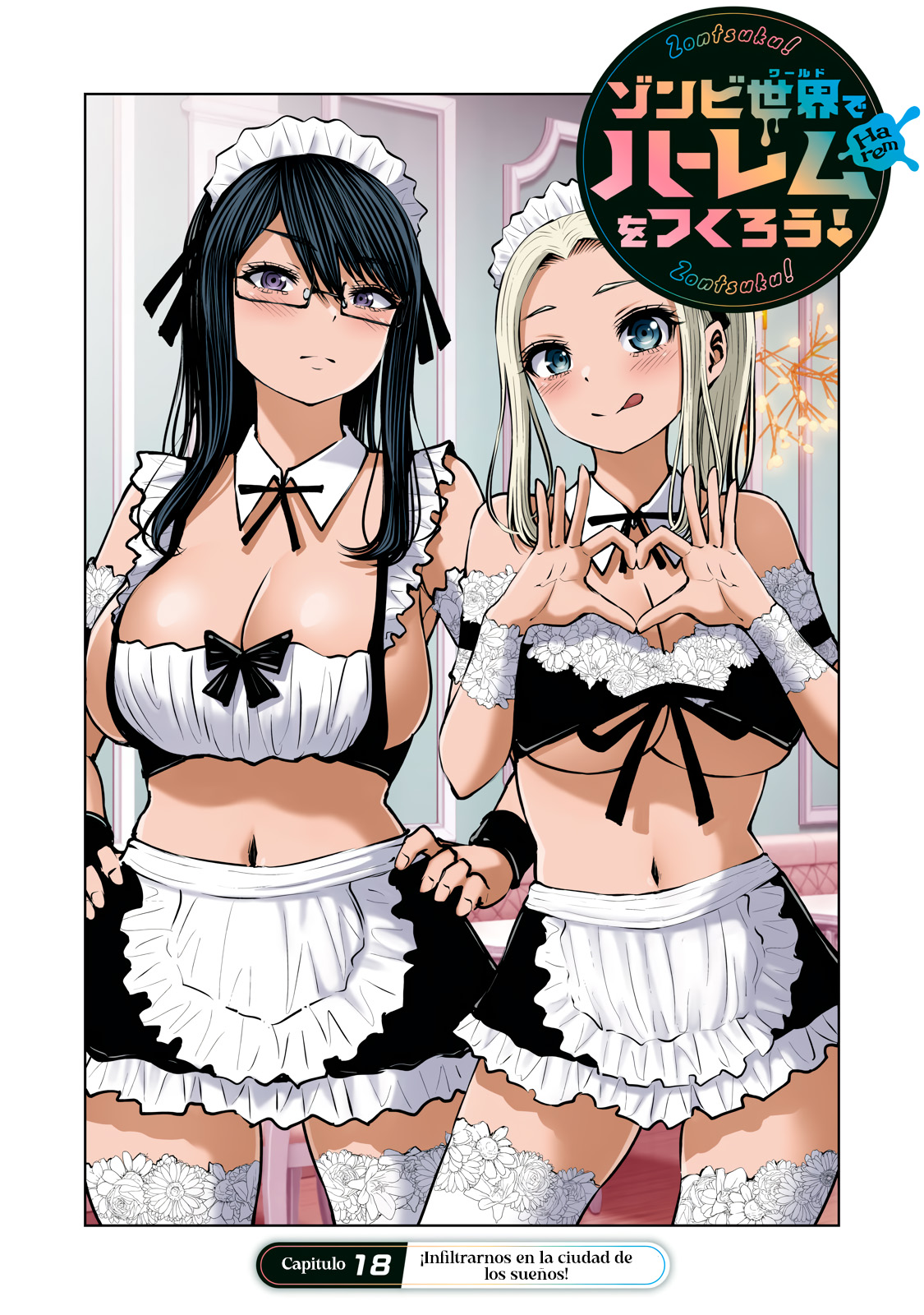 ZOMBIE SEKAI DE HAREM WO TSUKUROU capítulo 18.1 página 2