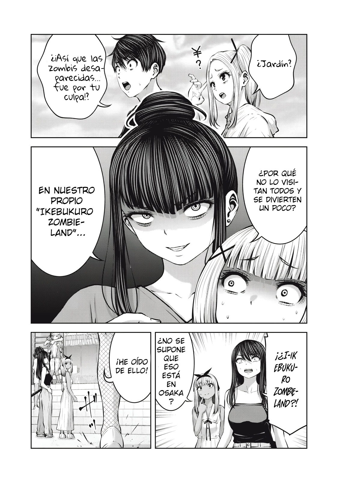 ZOMBIE SEKAI DE HAREM WO TSUKUROU capítulo 18.1 página 4