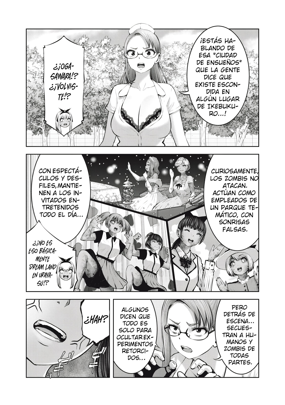 ZOMBIE SEKAI DE HAREM WO TSUKUROU capítulo 18.1 página 5