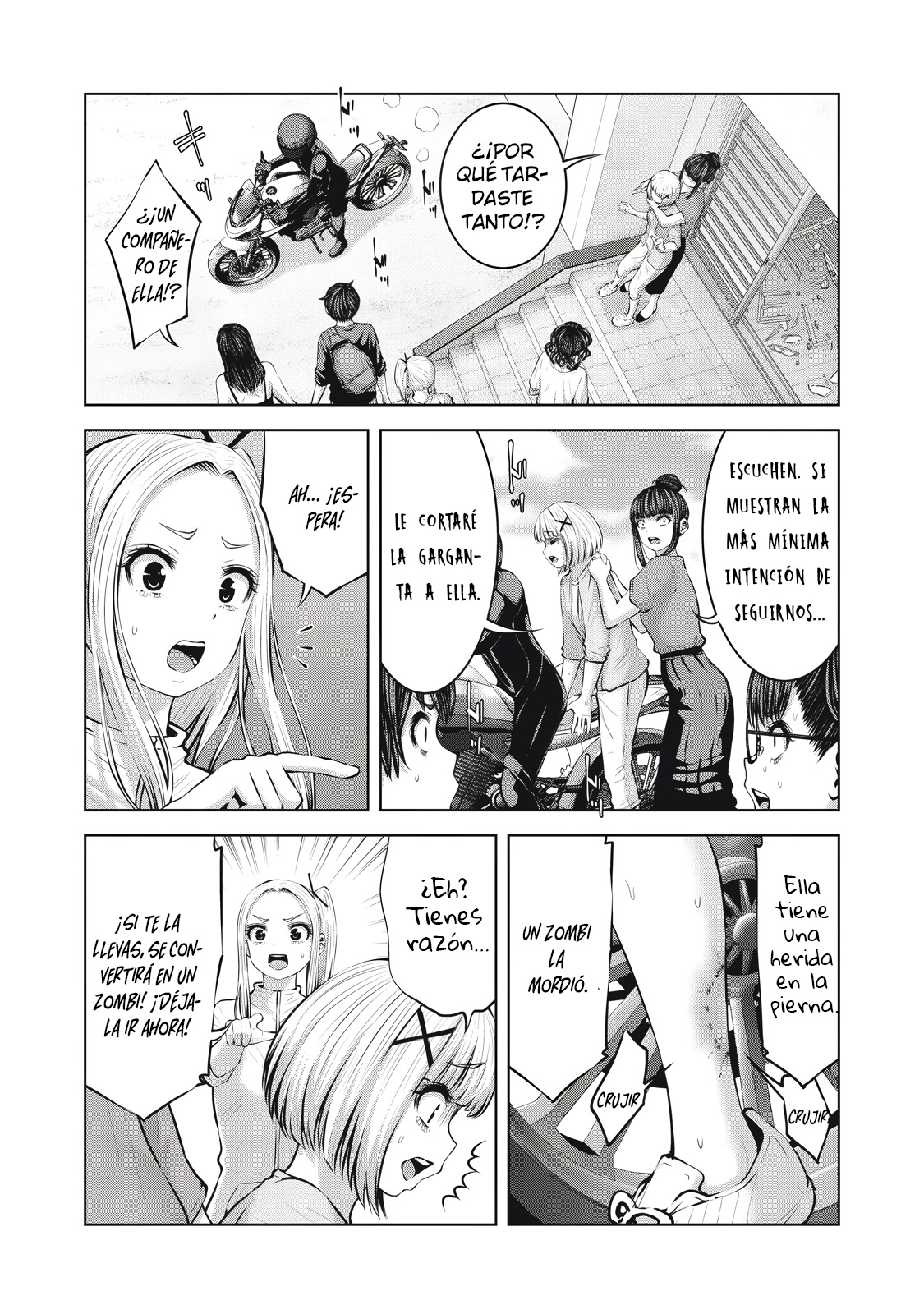 ZOMBIE SEKAI DE HAREM WO TSUKUROU capítulo 18.1 página 7