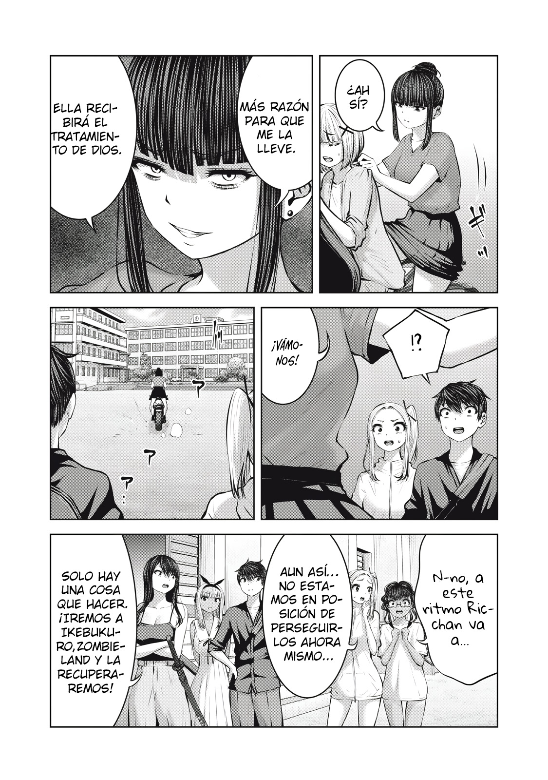 ZOMBIE SEKAI DE HAREM WO TSUKUROU capítulo 18.1 página 8