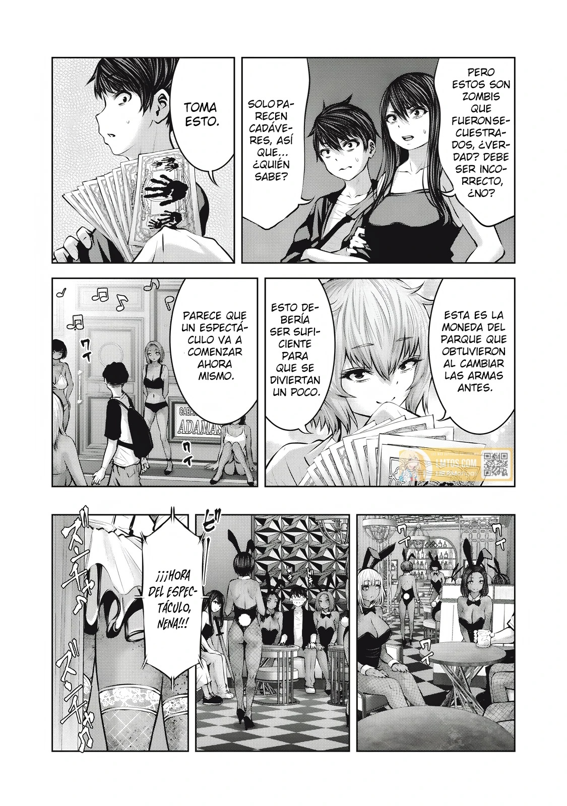 ZOMBIE SEKAI DE HAREM WO TSUKUROU capítulo 18.2 página 11