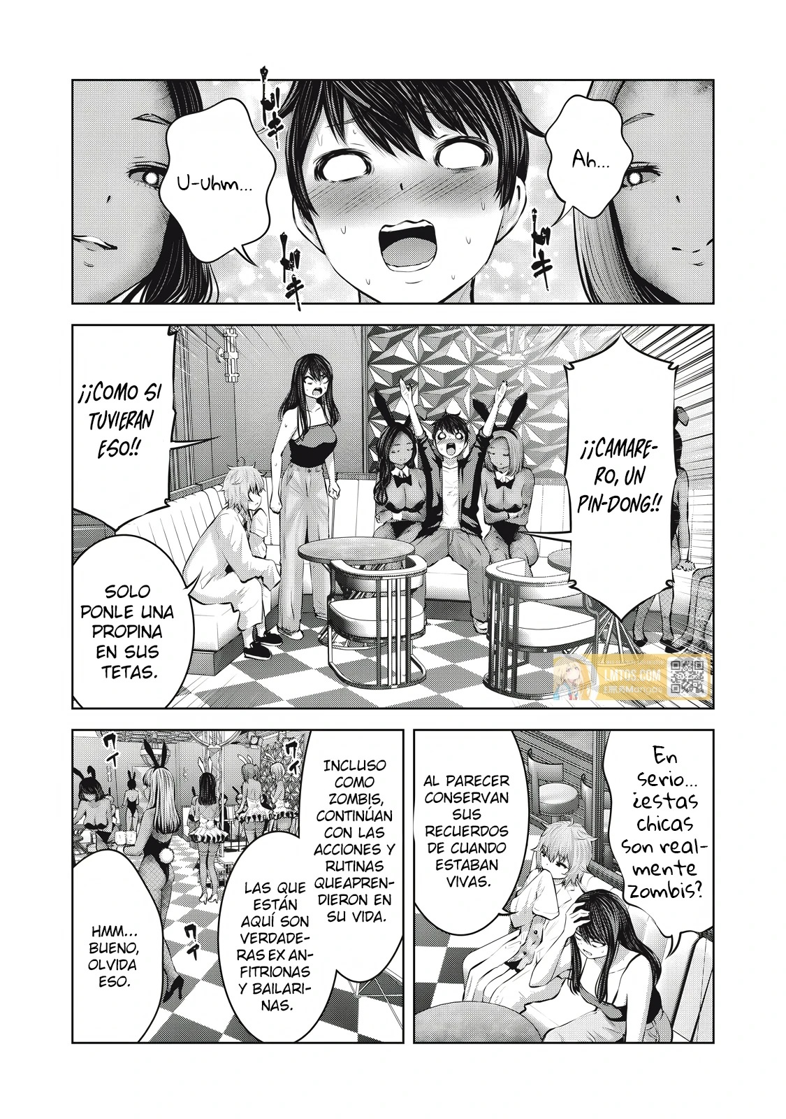 ZOMBIE SEKAI DE HAREM WO TSUKUROU capítulo 18.2 página 14