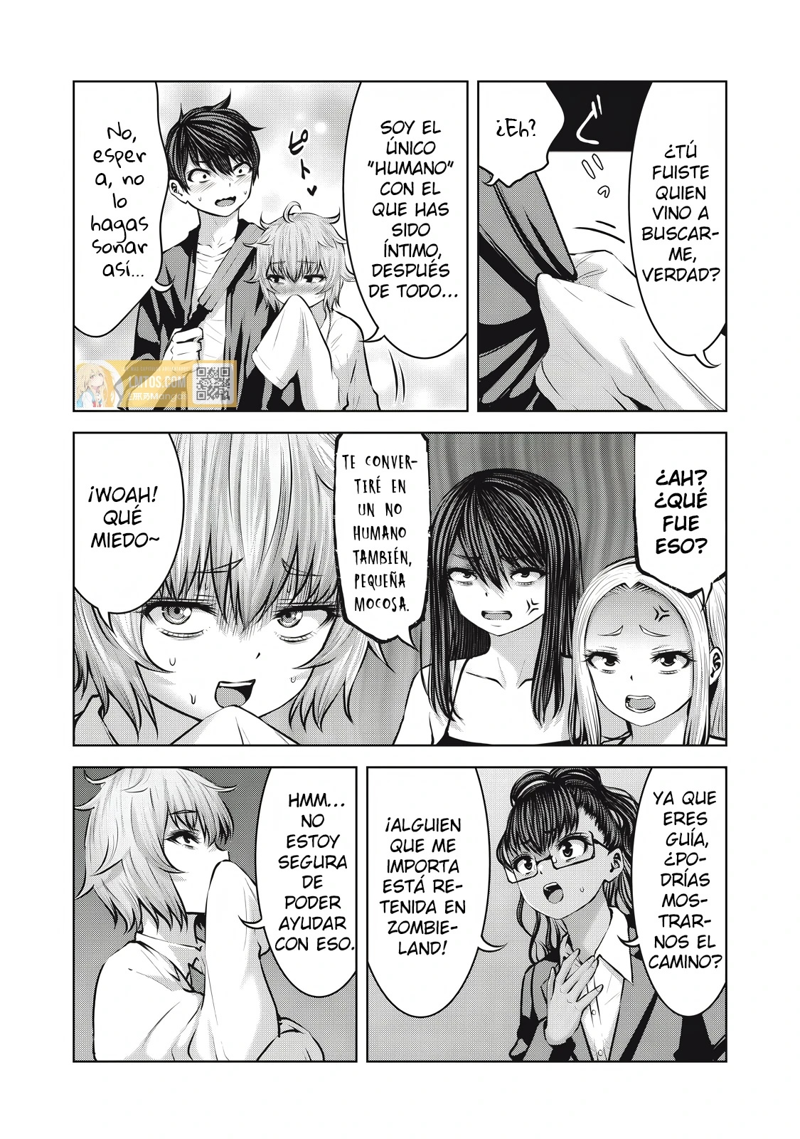 ZOMBIE SEKAI DE HAREM WO TSUKUROU capítulo 18.2 página 5