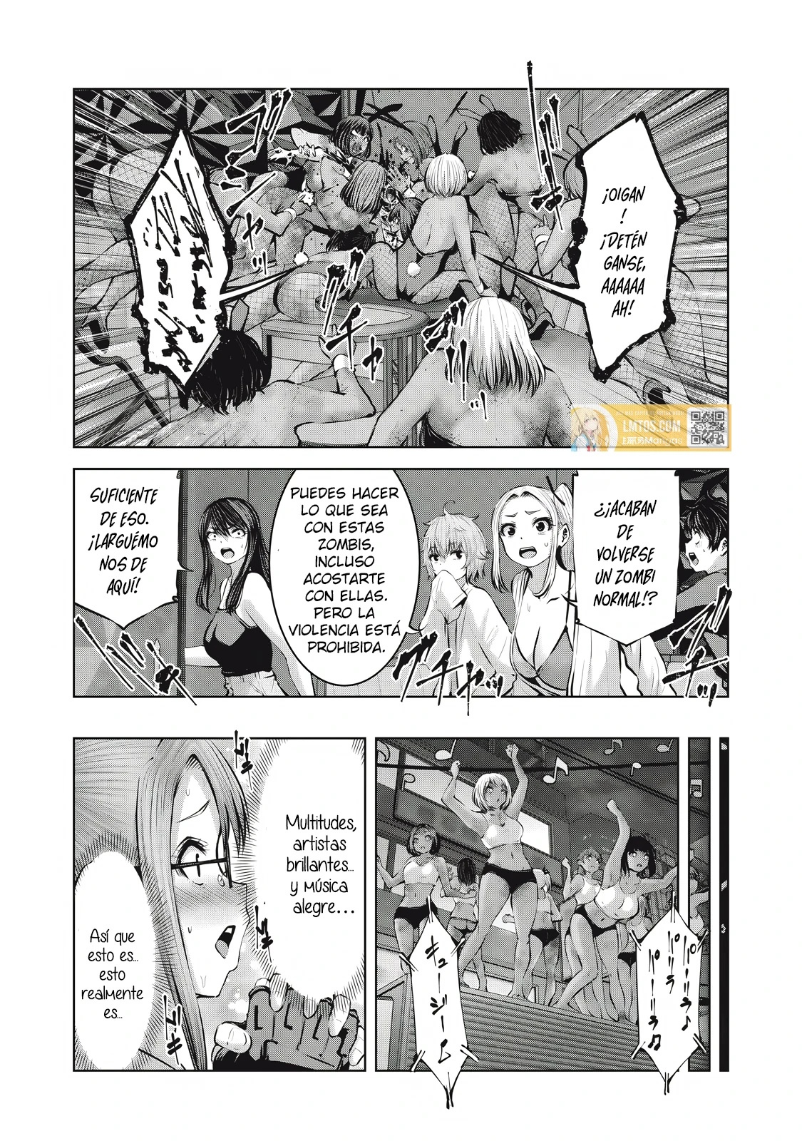 ZOMBIE SEKAI DE HAREM WO TSUKUROU capítulo 19.1 página 11