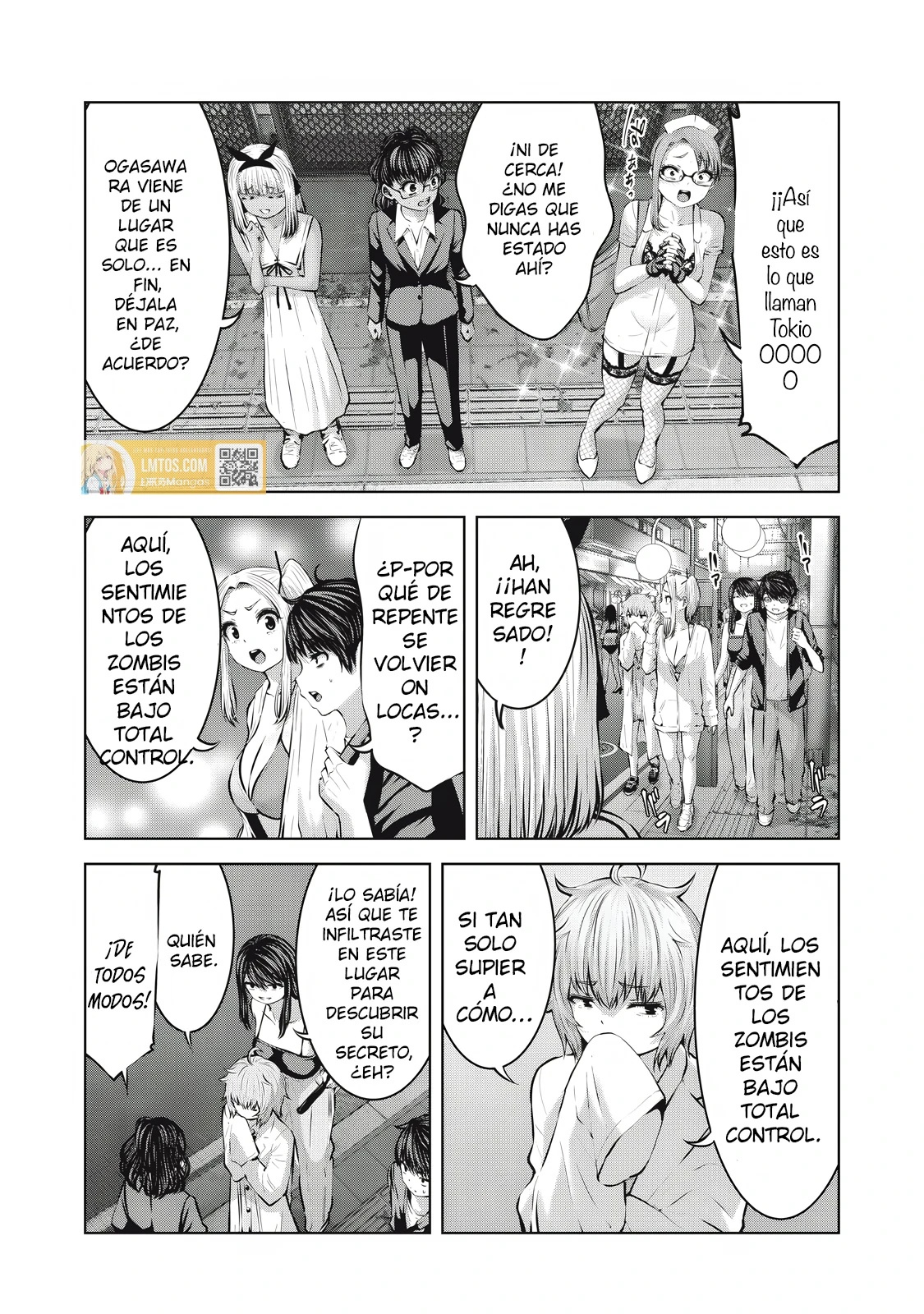 ZOMBIE SEKAI DE HAREM WO TSUKUROU capítulo 19.1 página 12