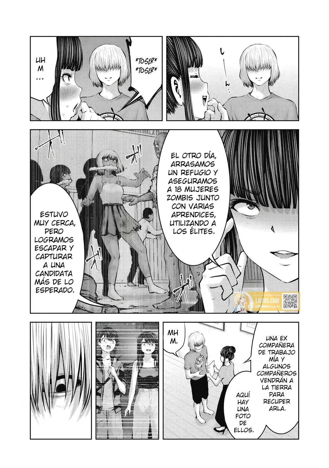 ZOMBIE SEKAI DE HAREM WO TSUKUROU capítulo 19.1 página 6