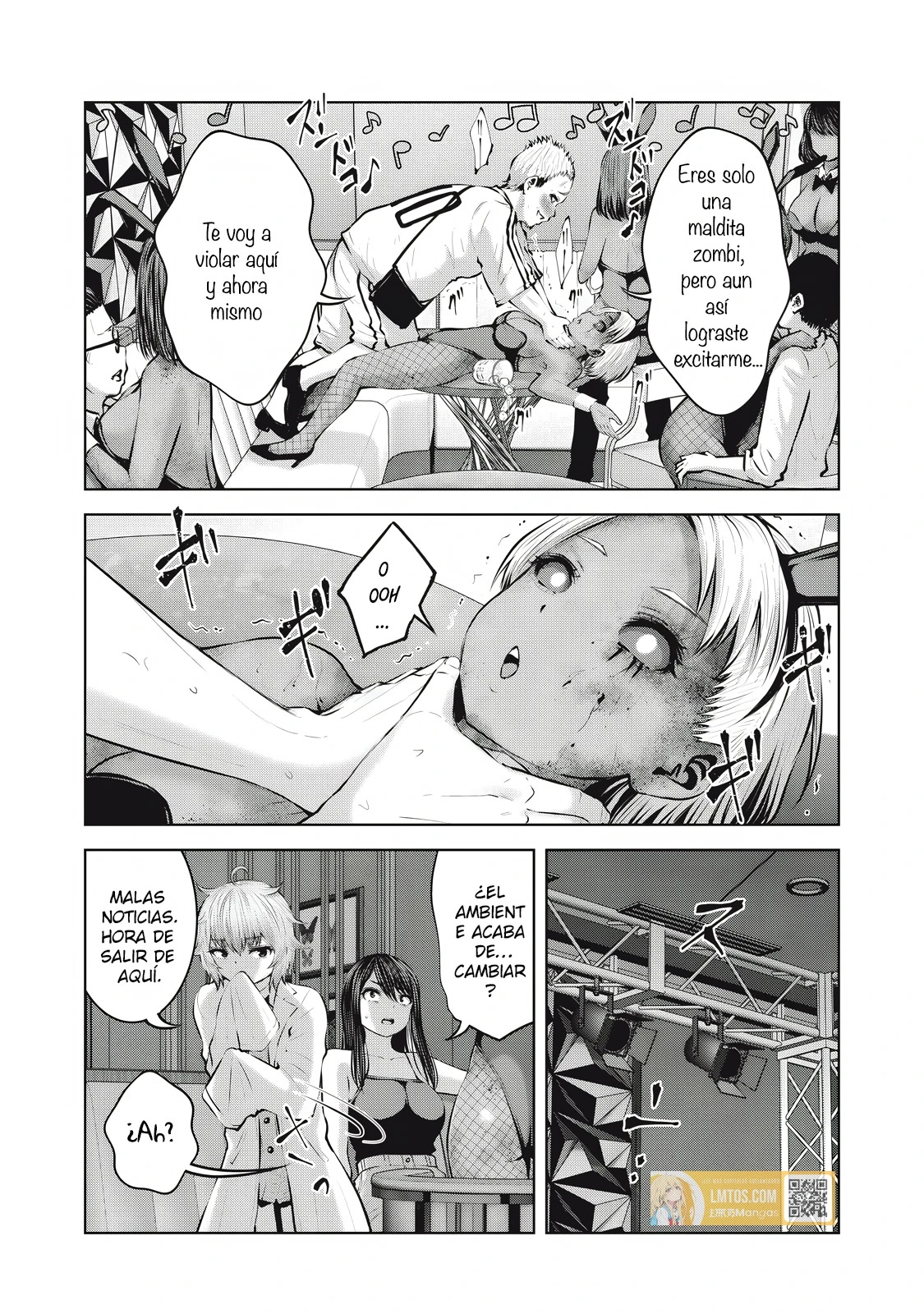 ZOMBIE SEKAI DE HAREM WO TSUKUROU capítulo 19.1 página 9