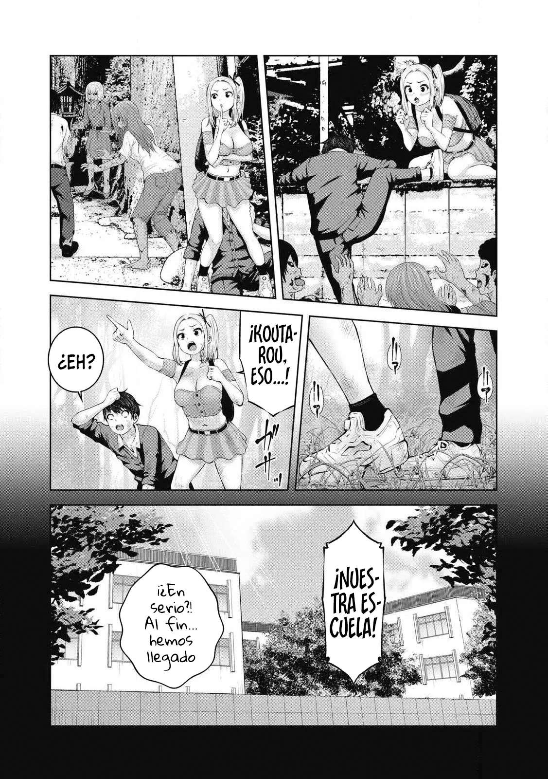 ZOMBIE SEKAI DE HAREM WO TSUKUROU capítulo 2.2 página 15