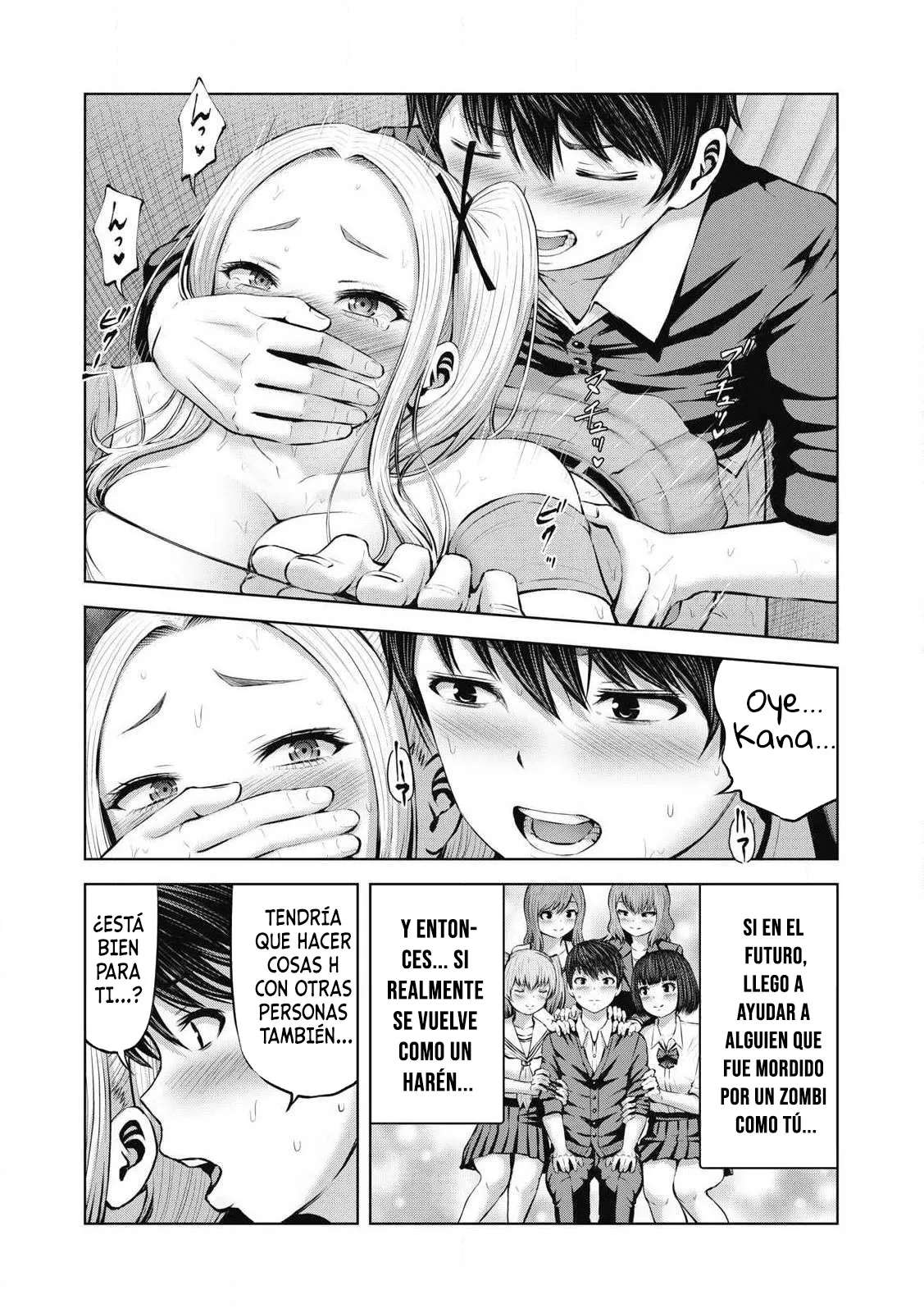 ZOMBIE SEKAI DE HAREM WO TSUKUROU capítulo 2.2 página 8