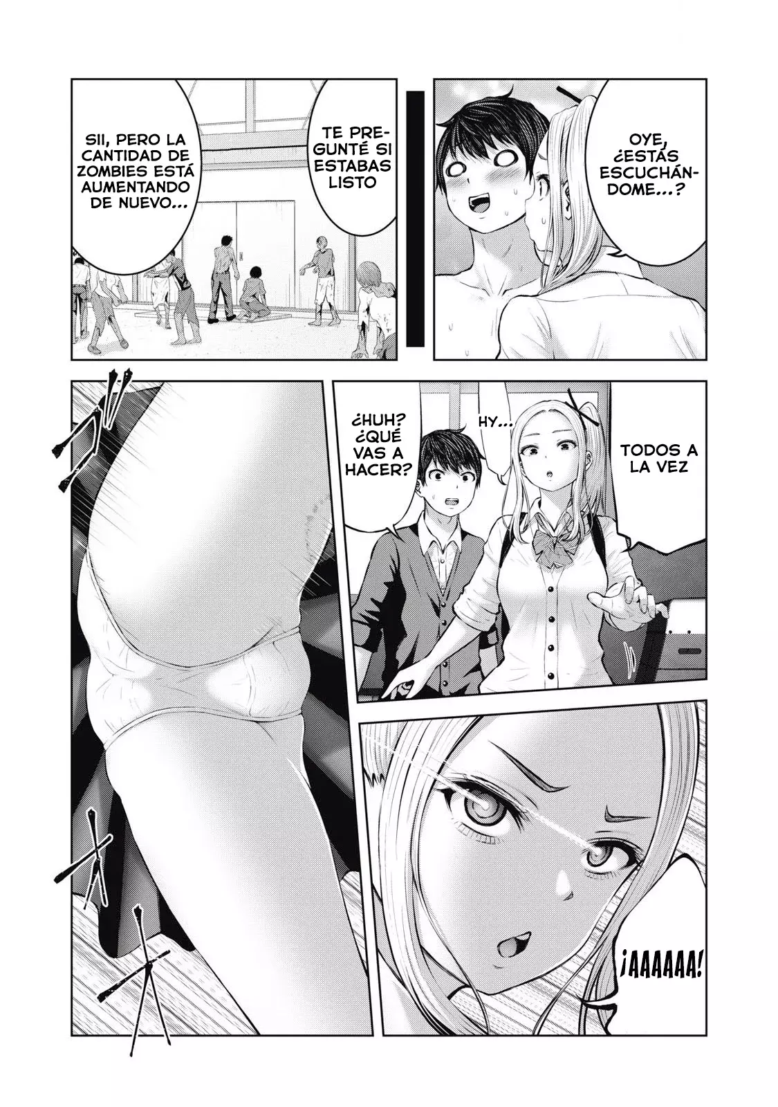 ZOMBIE SEKAI DE HAREM WO TSUKUROU capítulo 2 página 8