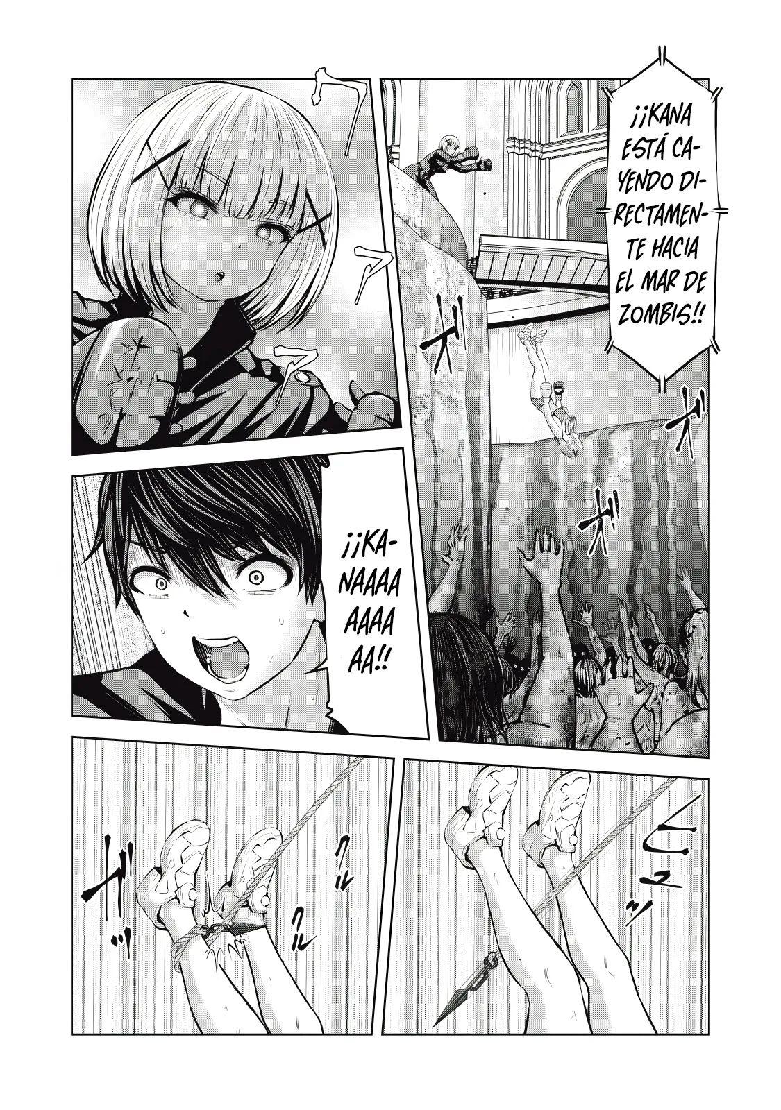 ZOMBIE SEKAI DE HAREM WO TSUKUROU capítulo 21.1 página 3