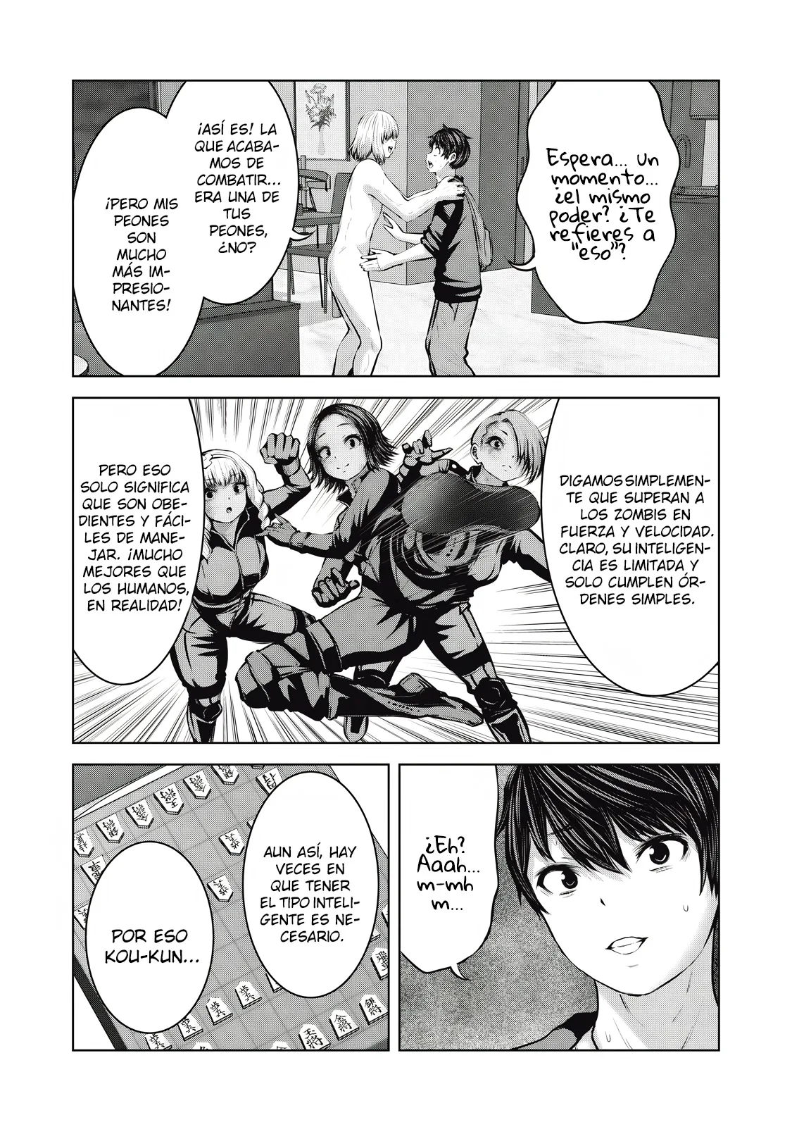 ZOMBIE SEKAI DE HAREM WO TSUKUROU capítulo 21.2 página 4