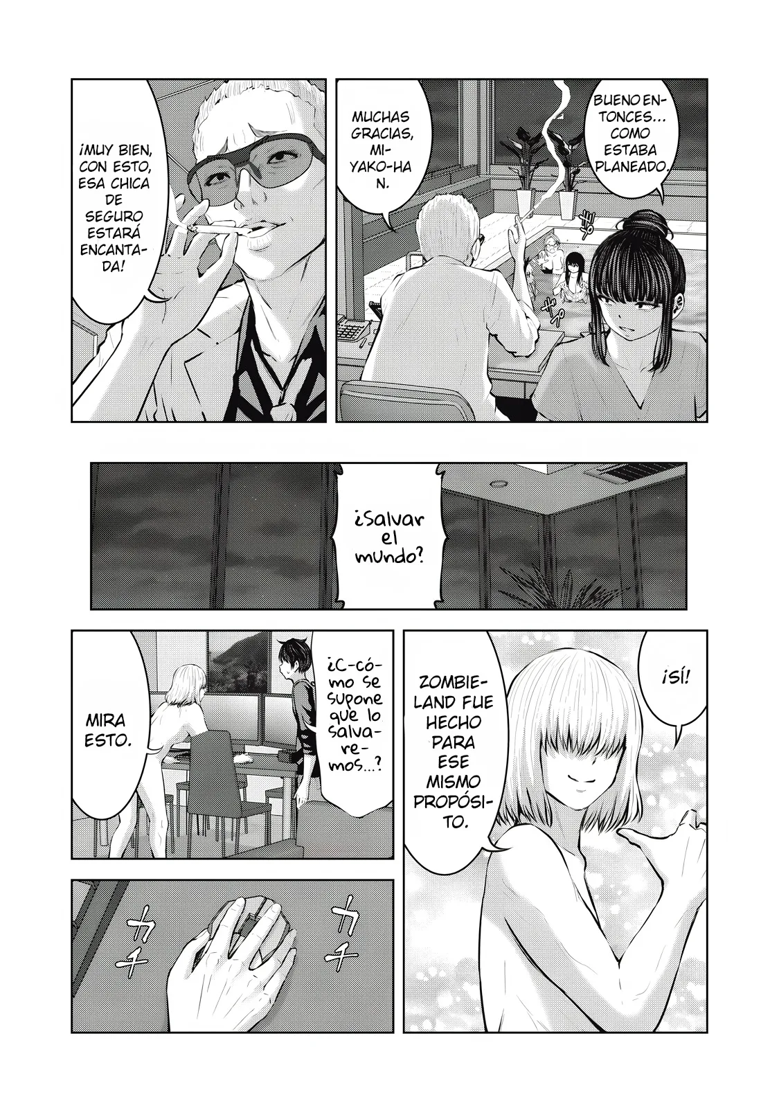 ZOMBIE SEKAI DE HAREM WO TSUKUROU capítulo 21.2 página 8