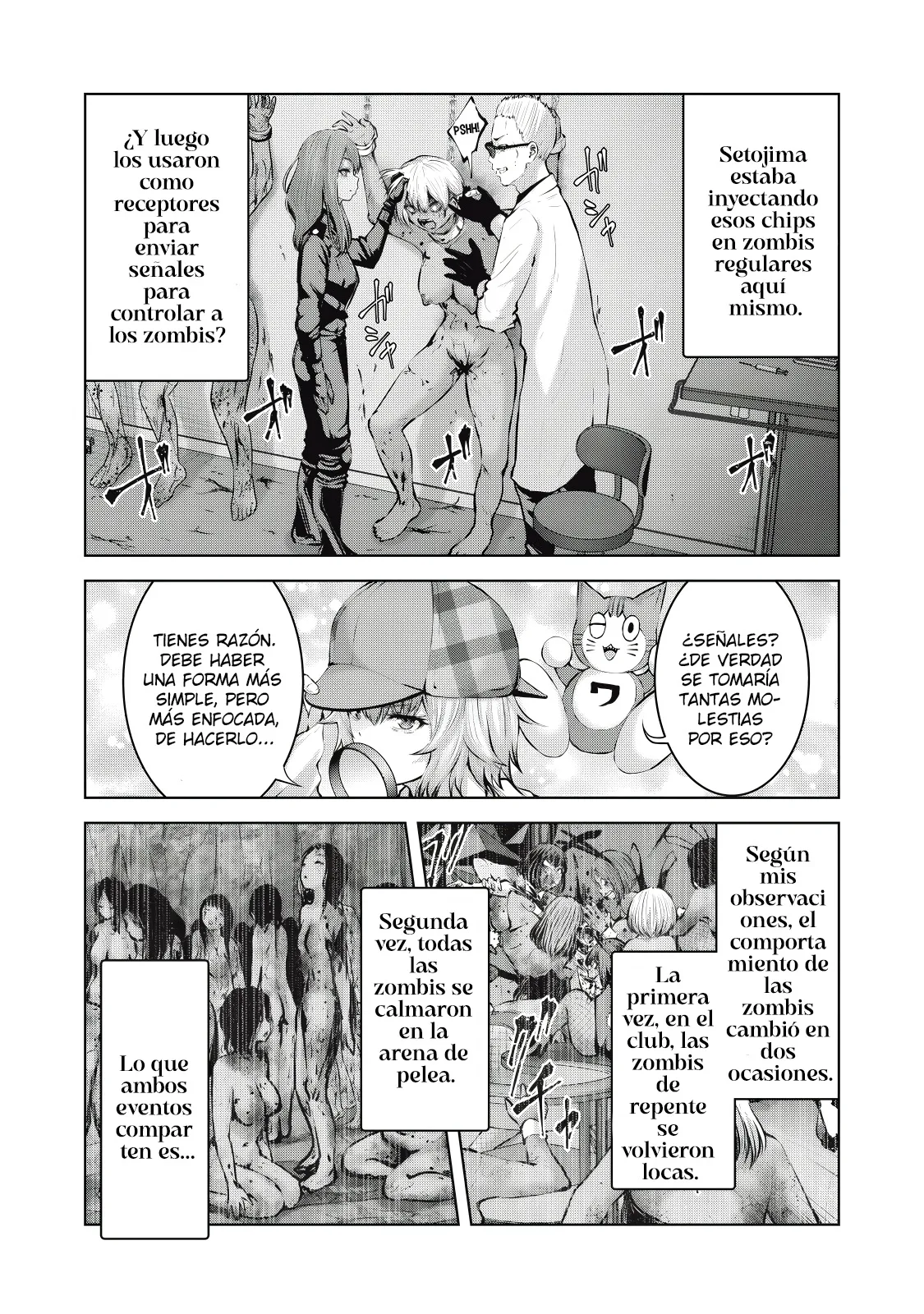 ZOMBIE SEKAI DE HAREM WO TSUKUROU capítulo 22.1 página 11