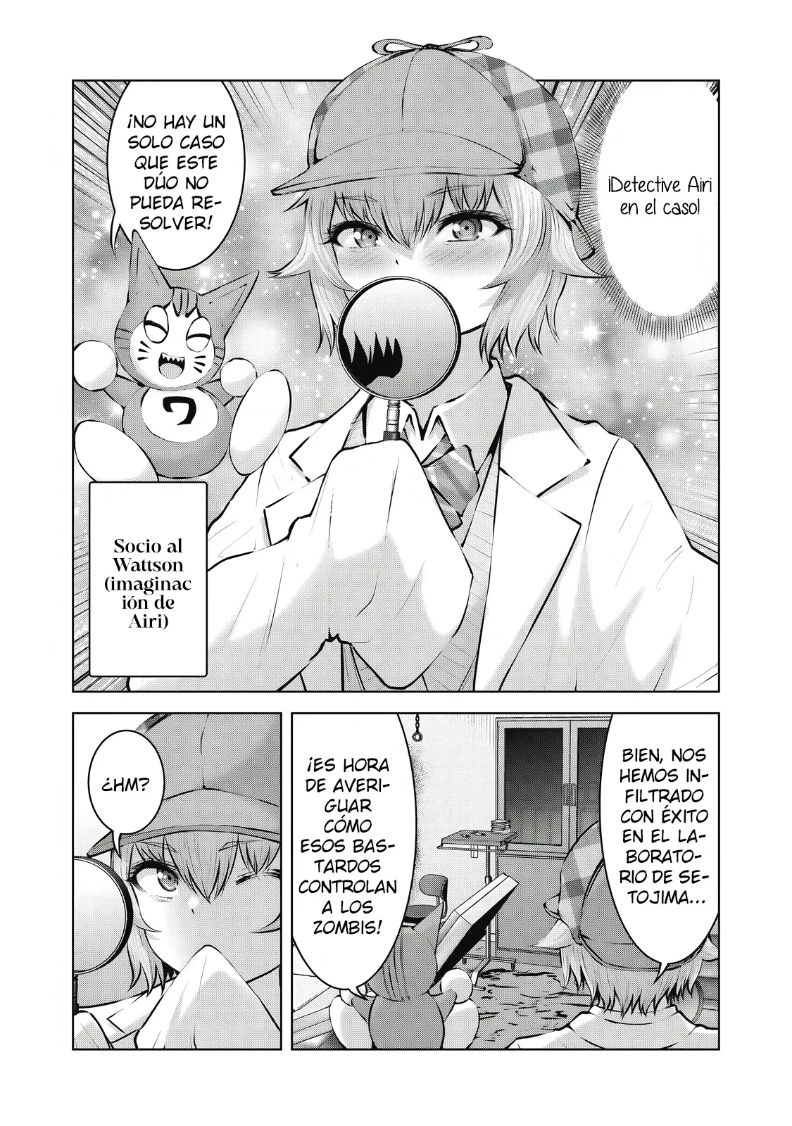 ZOMBIE SEKAI DE HAREM WO TSUKUROU capítulo 22.1 página 9