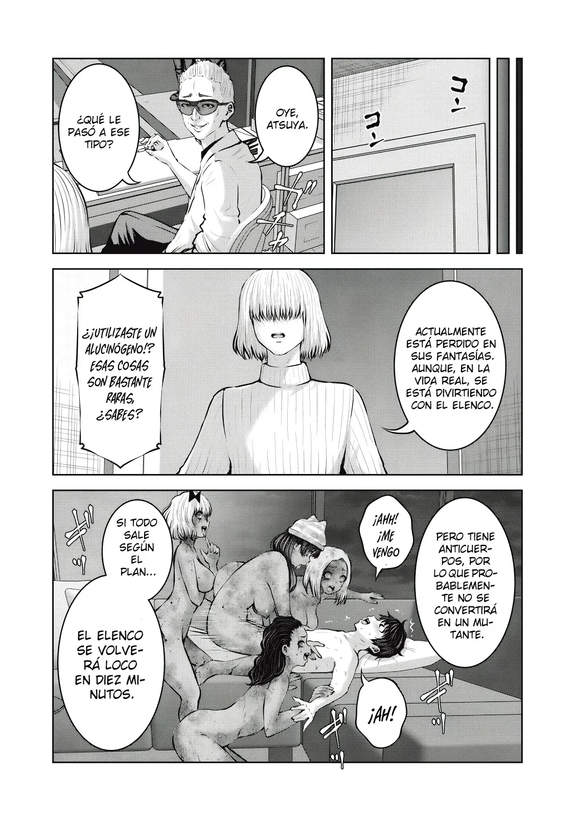 ZOMBIE SEKAI DE HAREM WO TSUKUROU capítulo 22.2 página 4